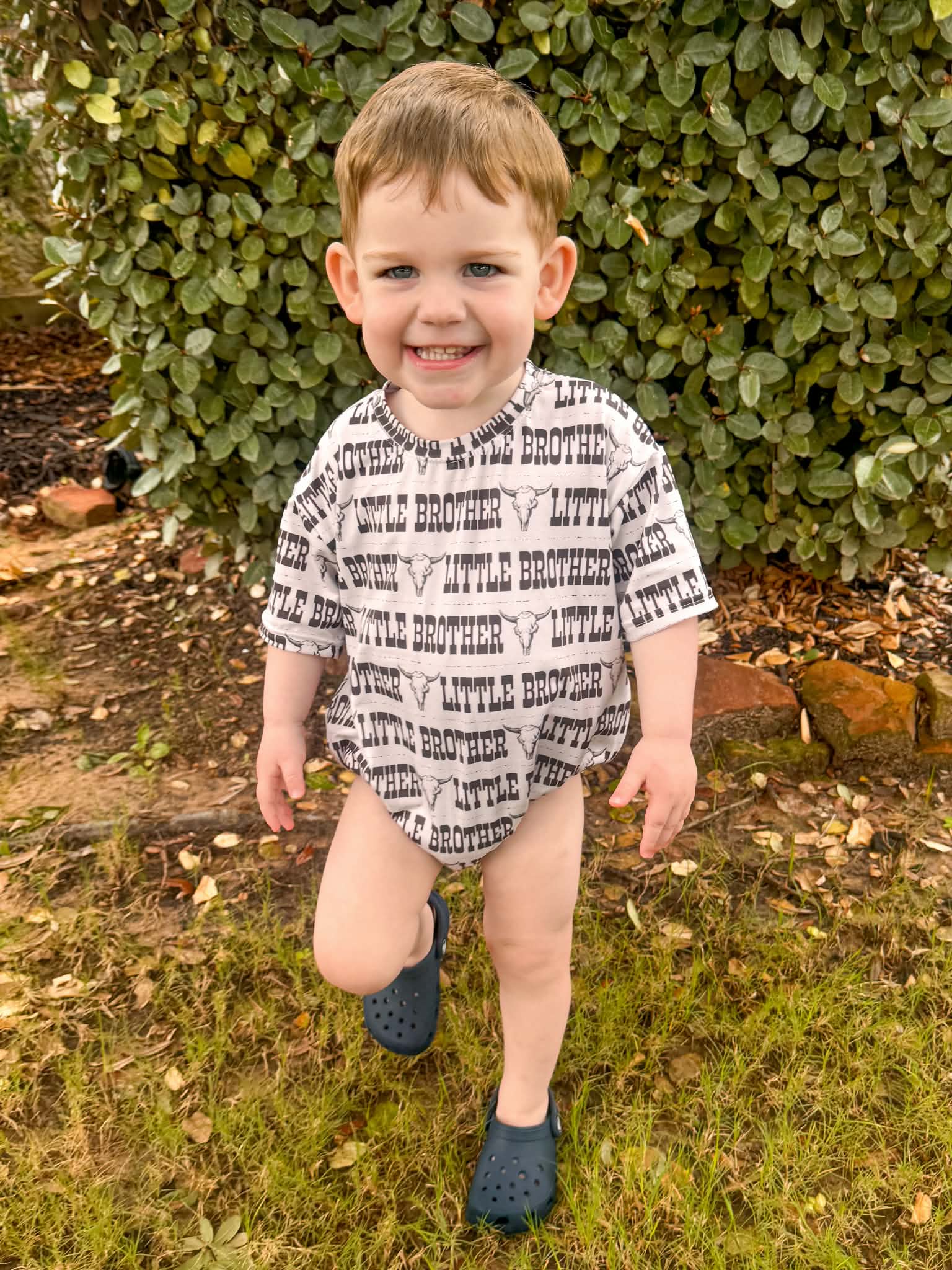 Little brother summer bubble