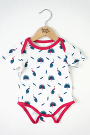 Peacock | Short Sleeve Bodysuit
