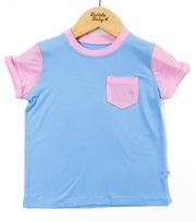 Sky / Petal Colorblock | Children's Shirt