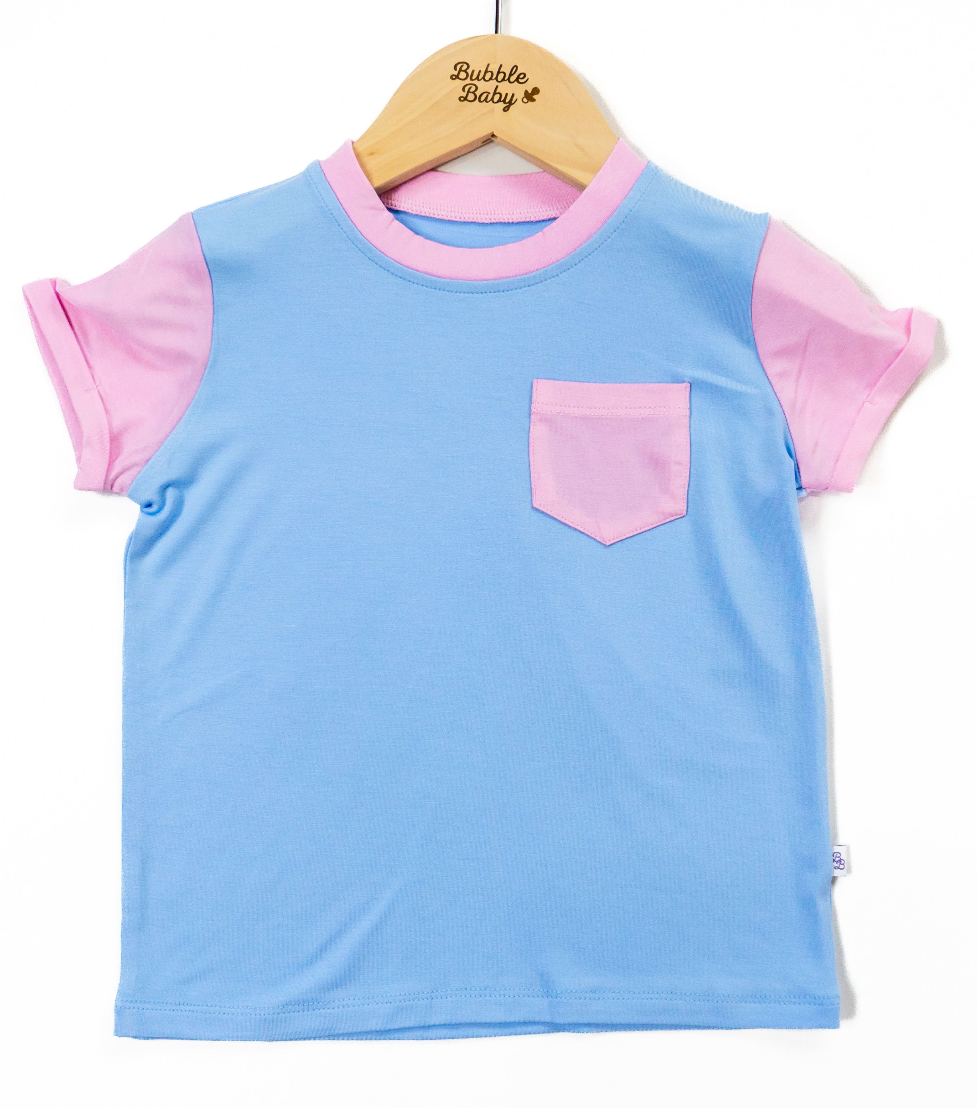 Sky / Petal Colorblock | Children's Shirt