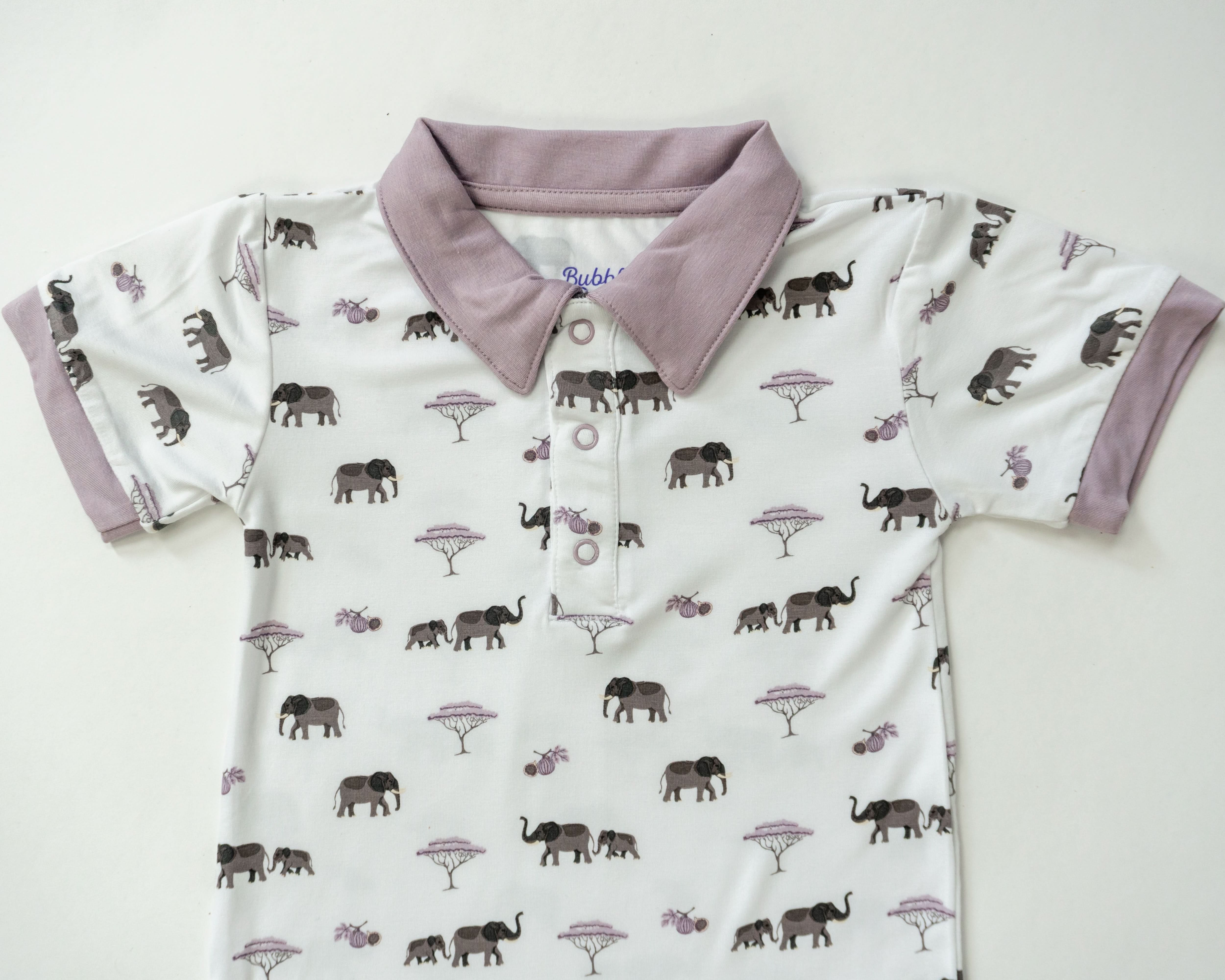 Elephant | Polo Romper