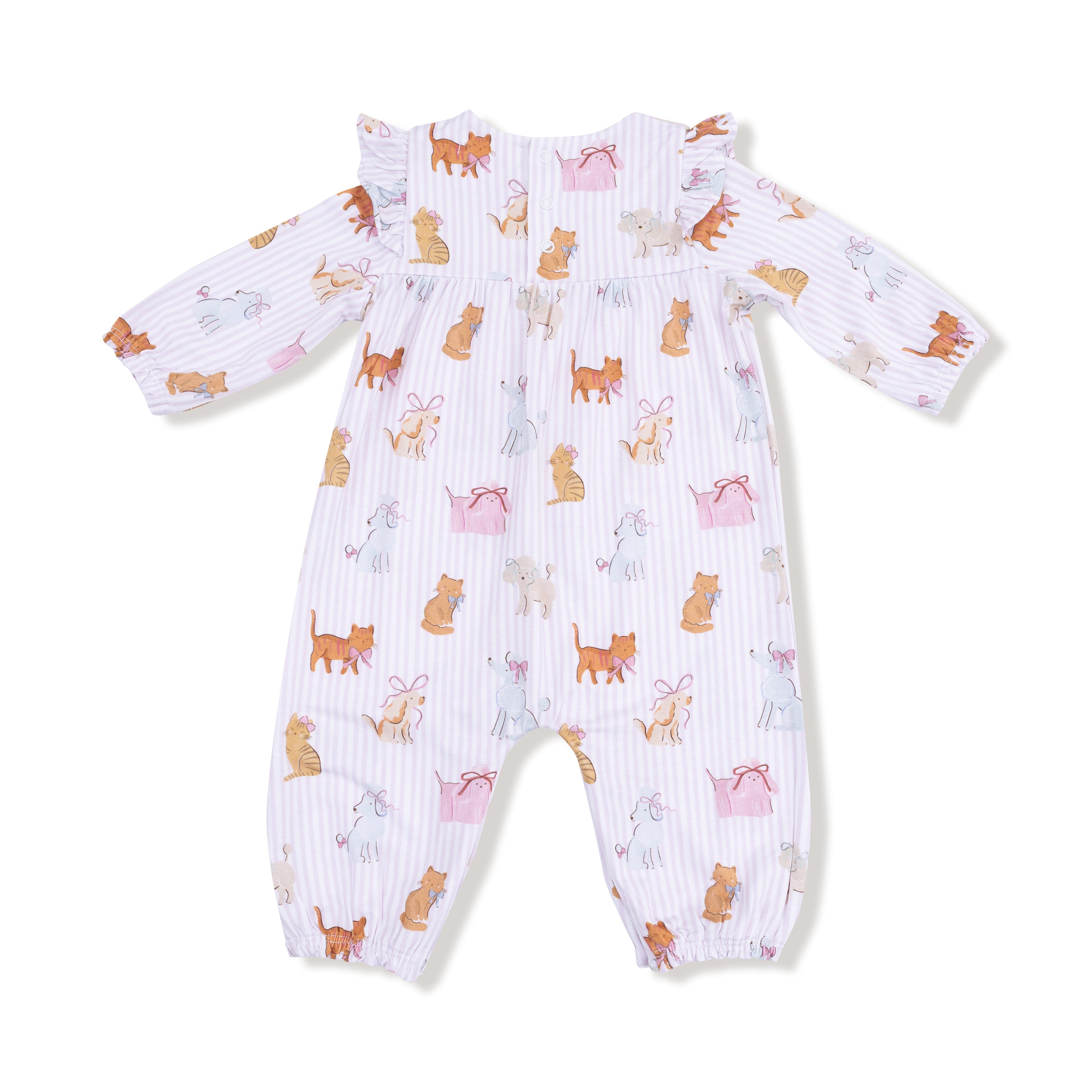Fancy Pets - Ruffle Sleeve Romper