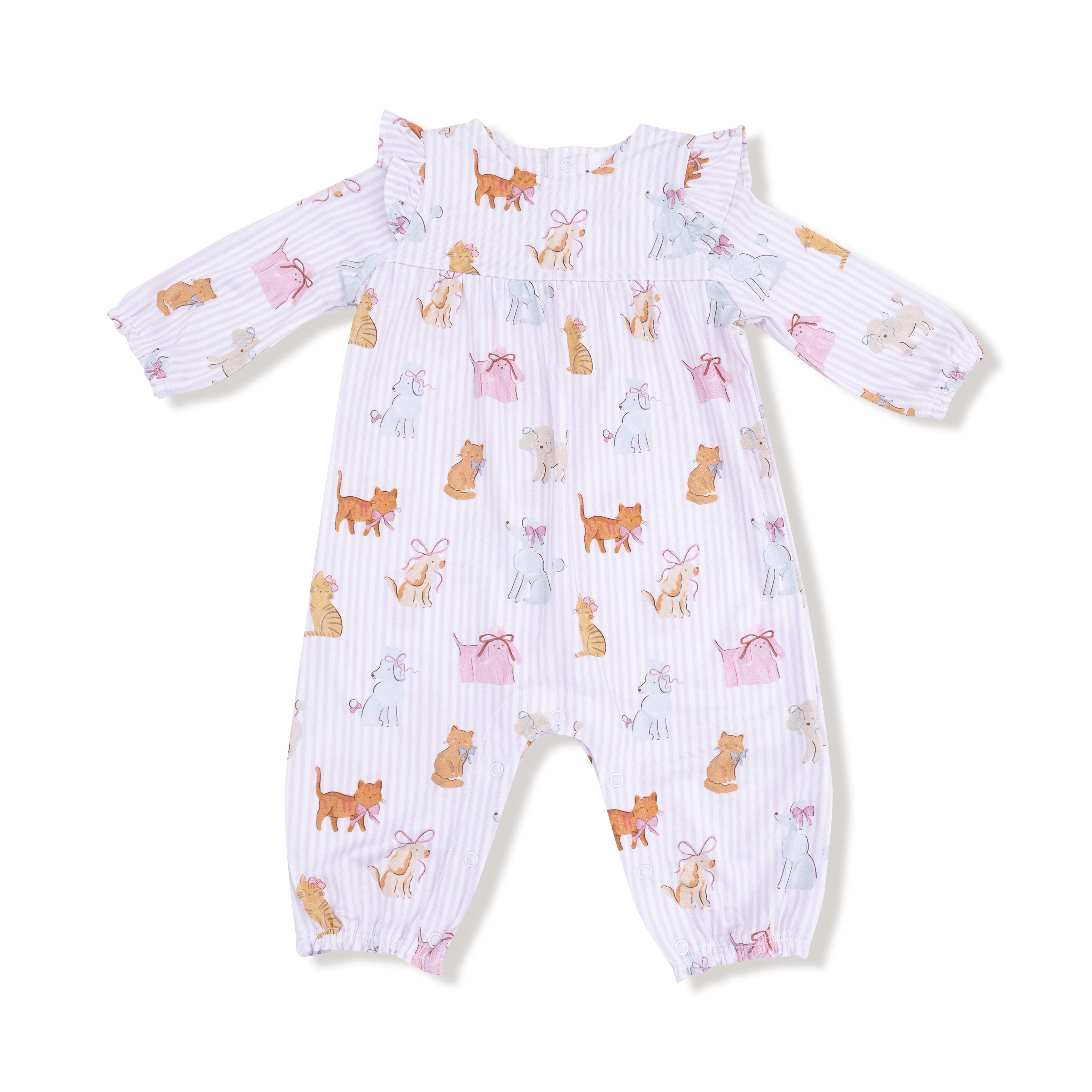 Fancy Pets - Ruffle Sleeve Romper