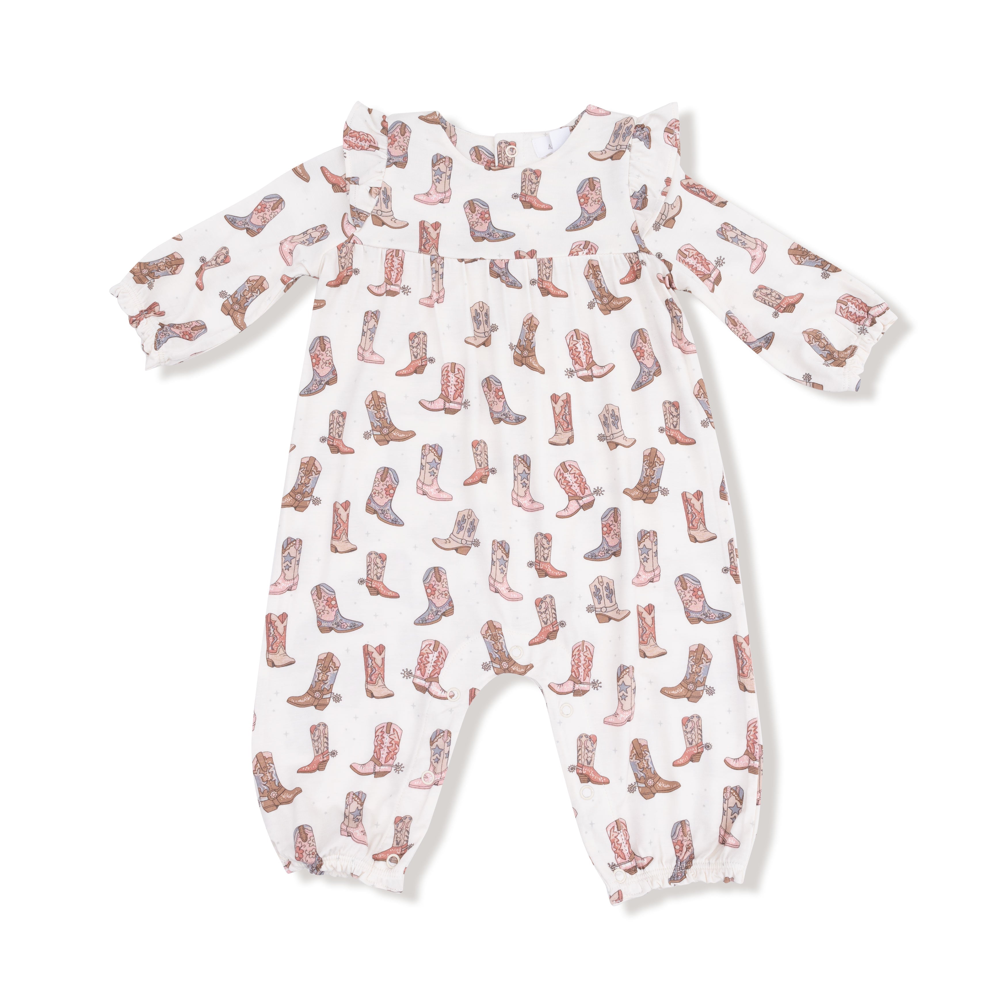 Future Cowgirl - Ruffle Sleeve Romper