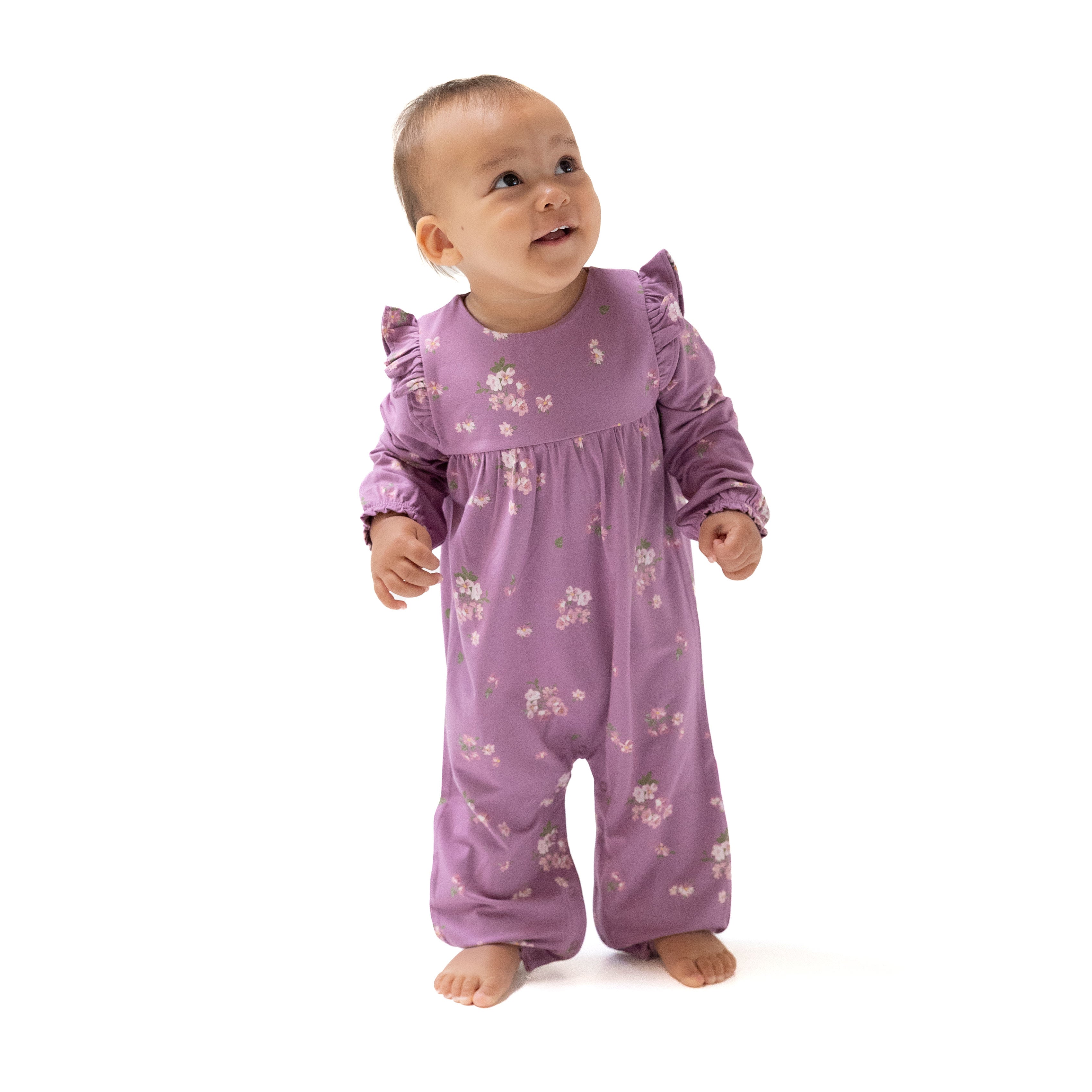 Woodsorrel - Ruffle Sleeve Romper