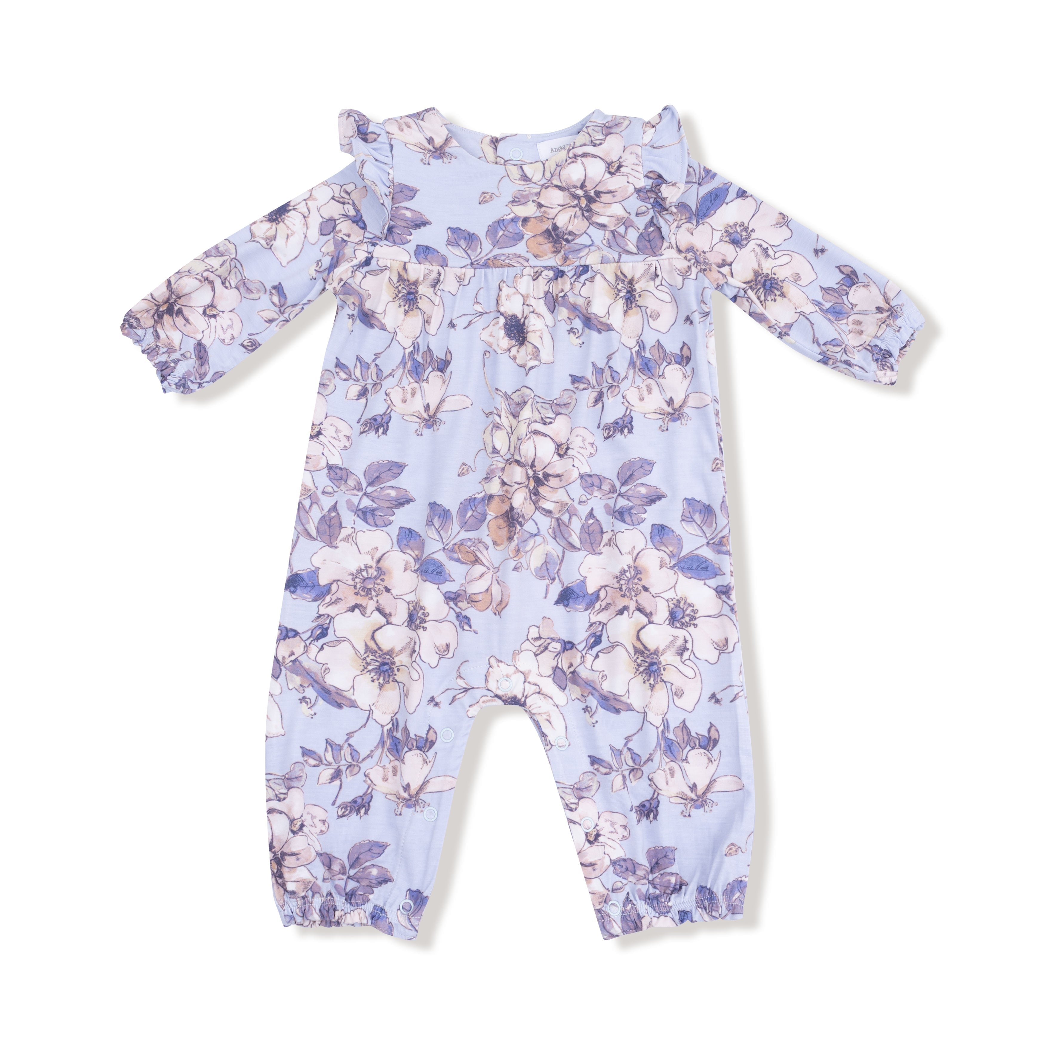 Woodrose - Peri - Ruffle Sleeve Romper