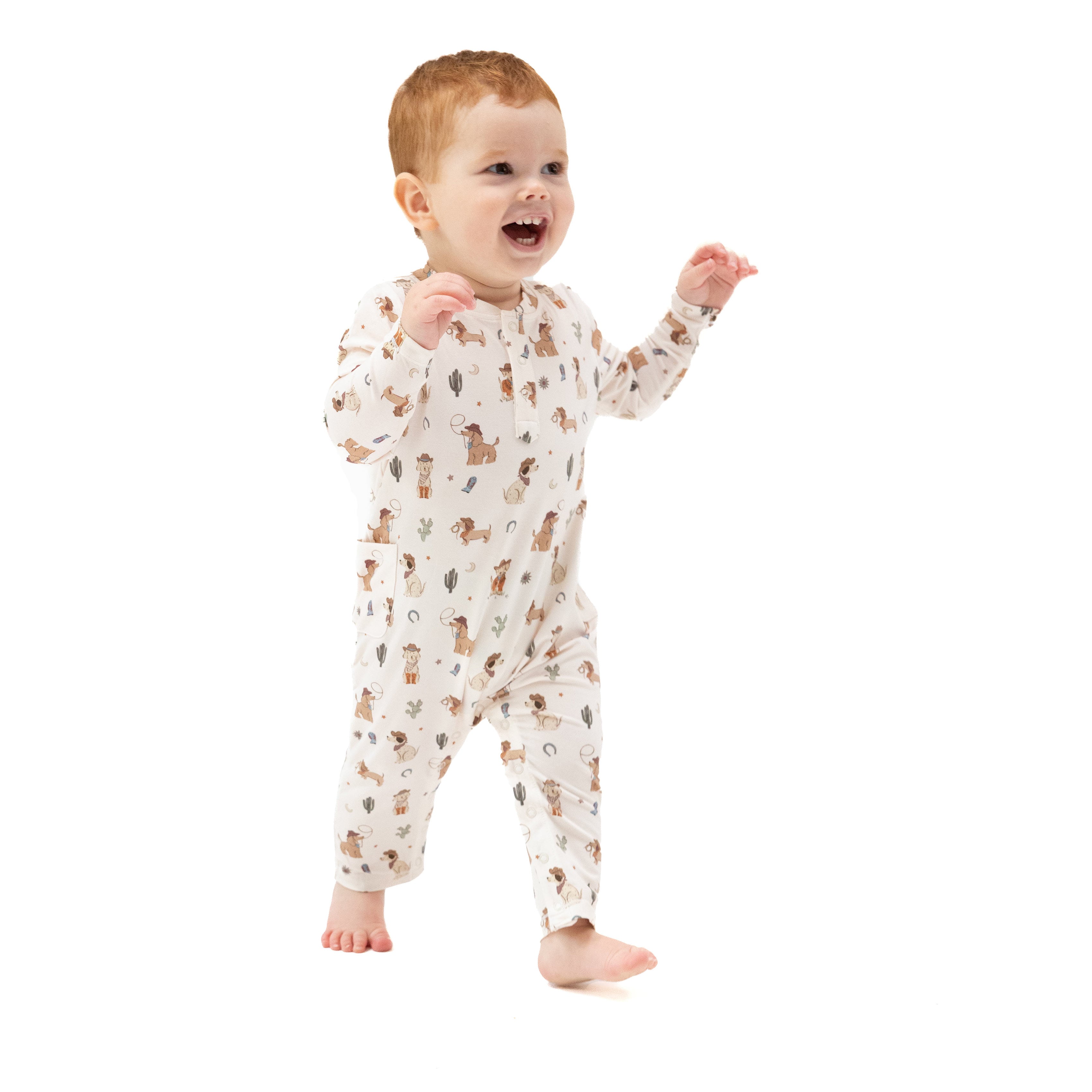 Cowboy Dogs - Uni Romper