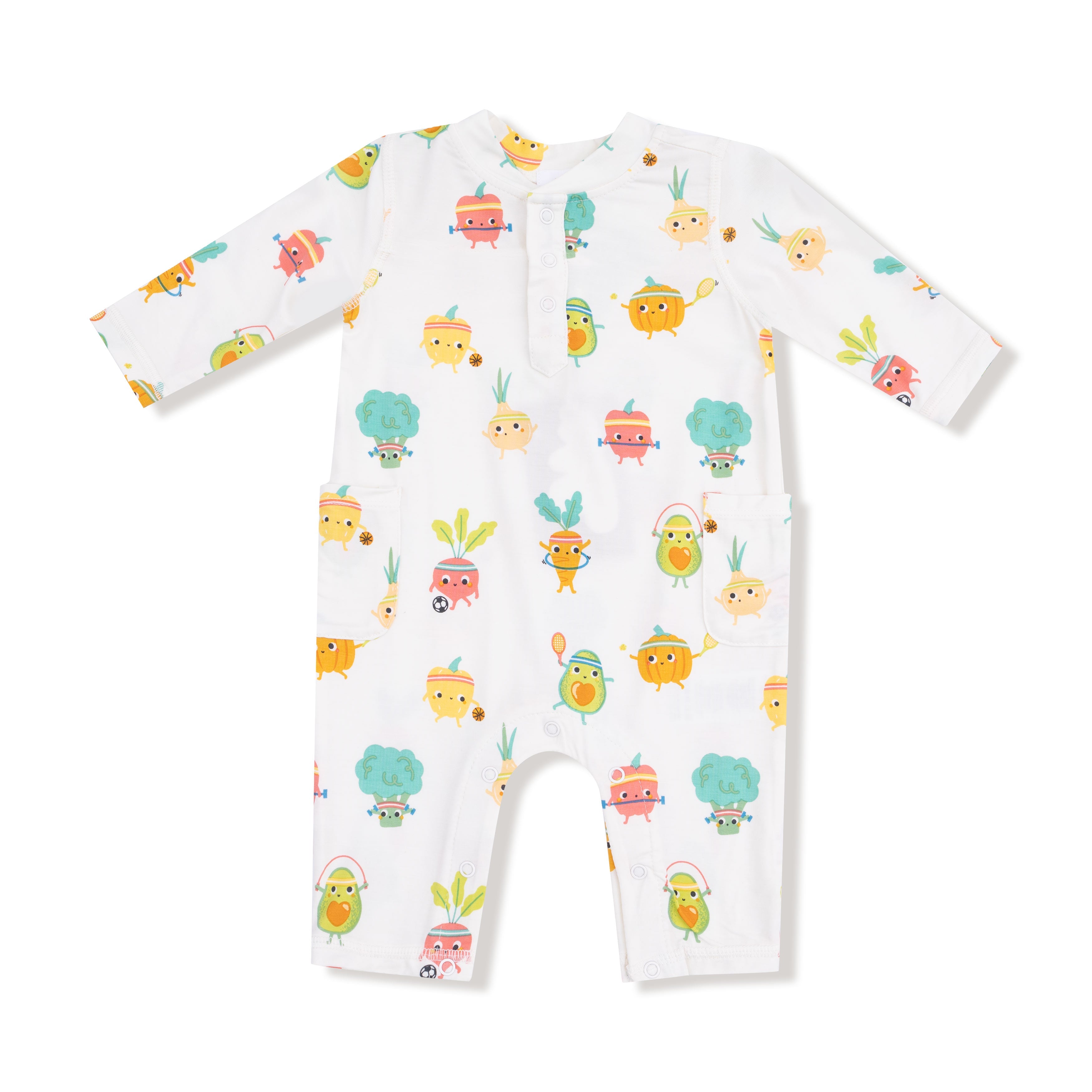 Crunch Munch Veggie Sports - Uni Romper