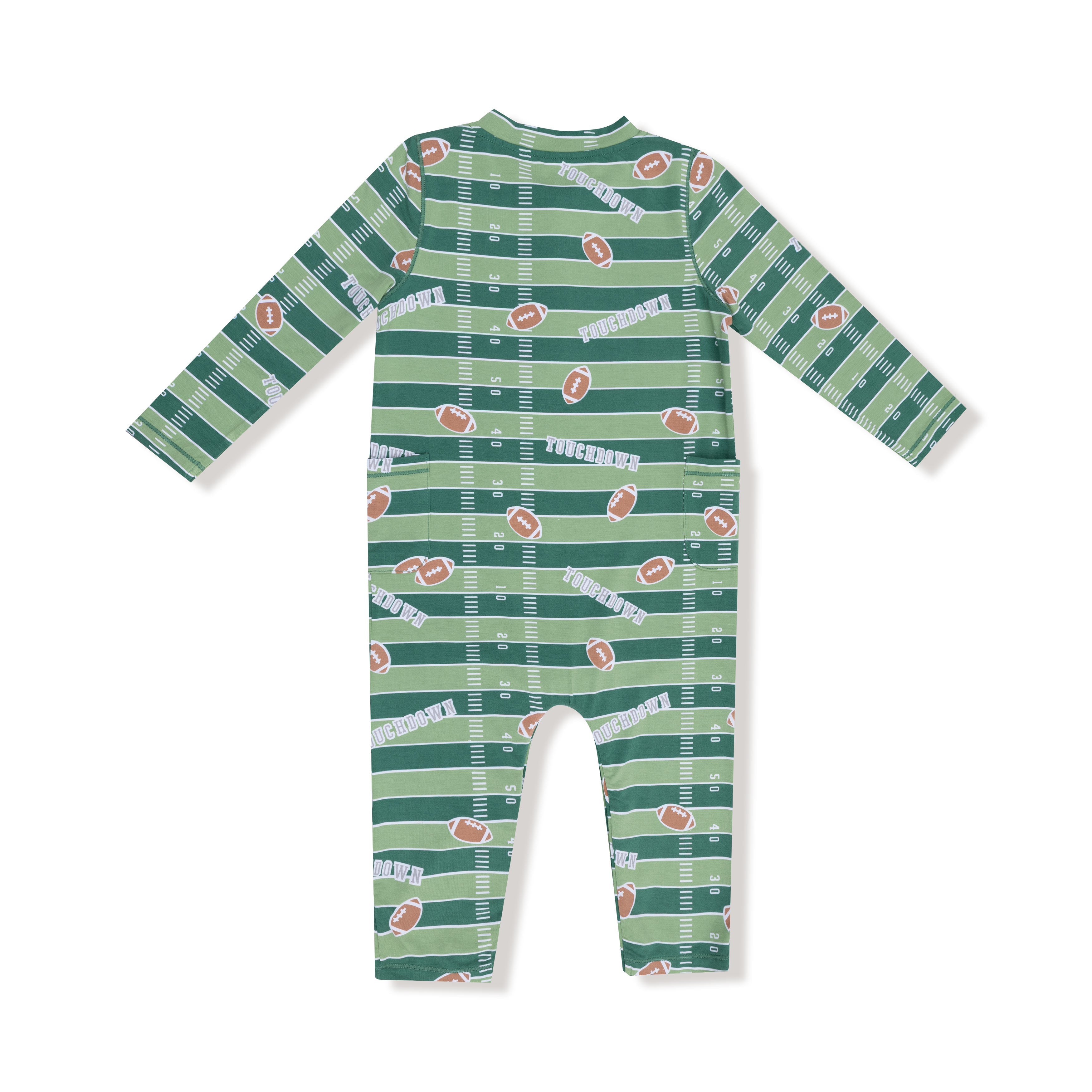 Football Field - Glow in the Dark - Uni Romper