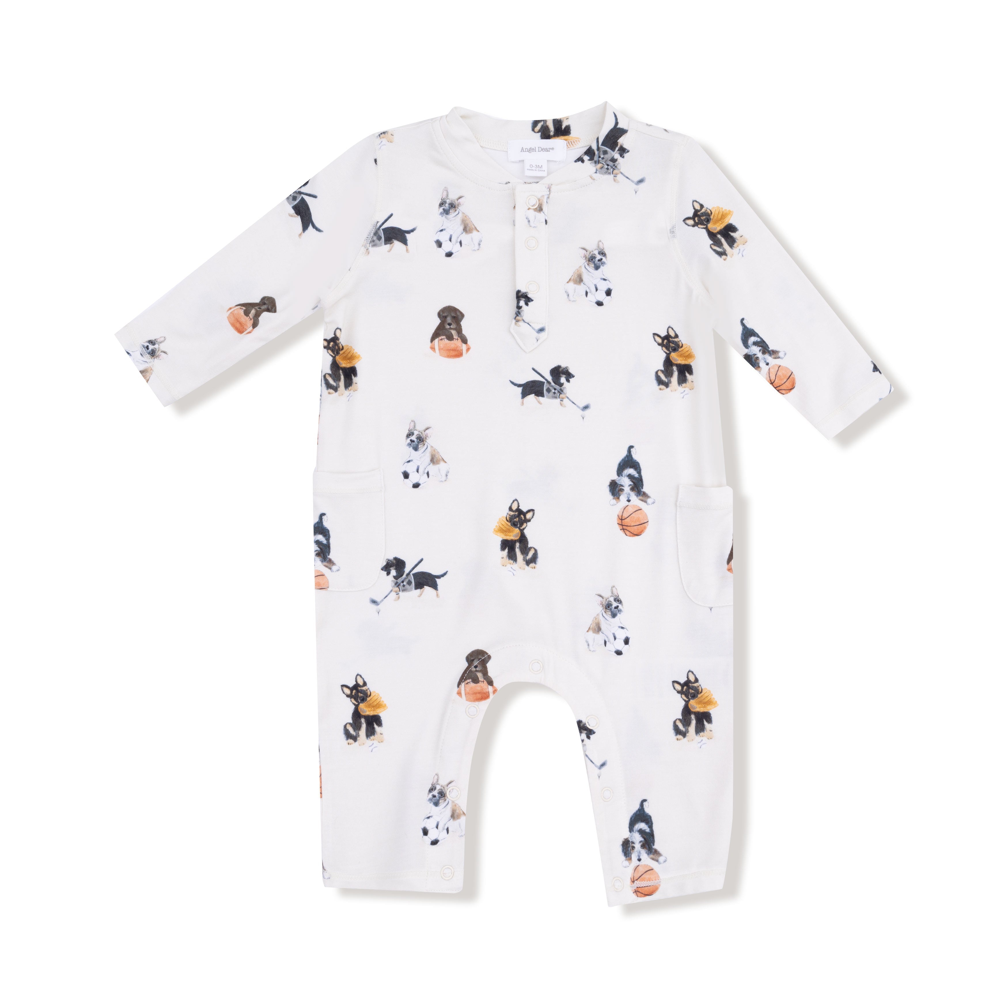 Sporty Puppies - Uni Romper