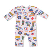 Vintage State Snow Sport Patches - Uni Romper