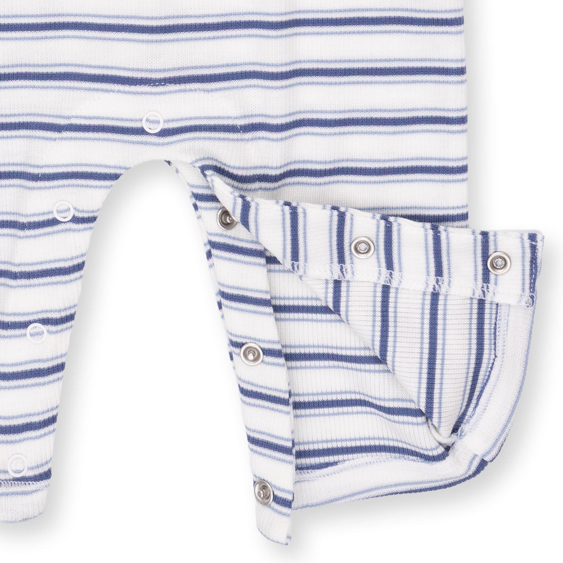 Vintage Stripe Blue - Uni Romper