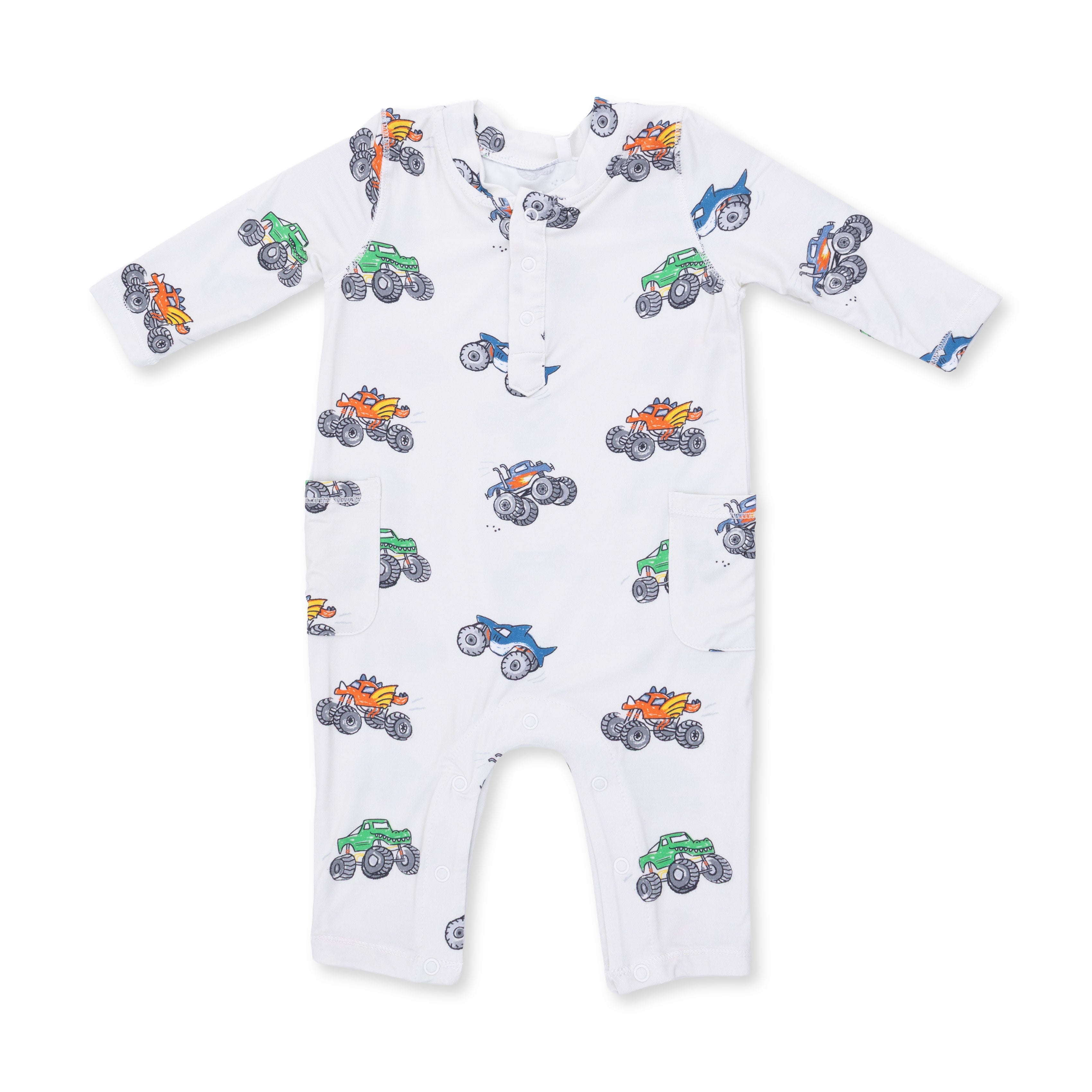 Monster Trucks - Uni Romper