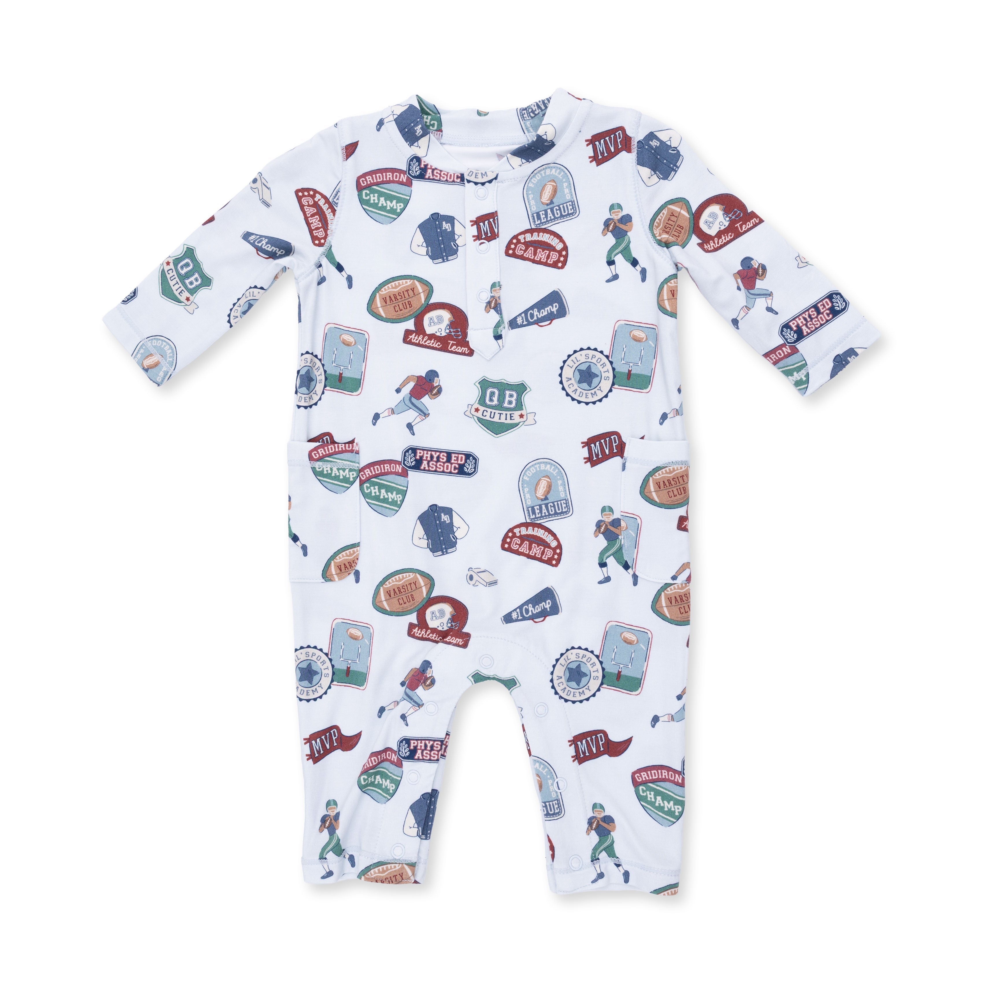 Football Patches - Uni Romper