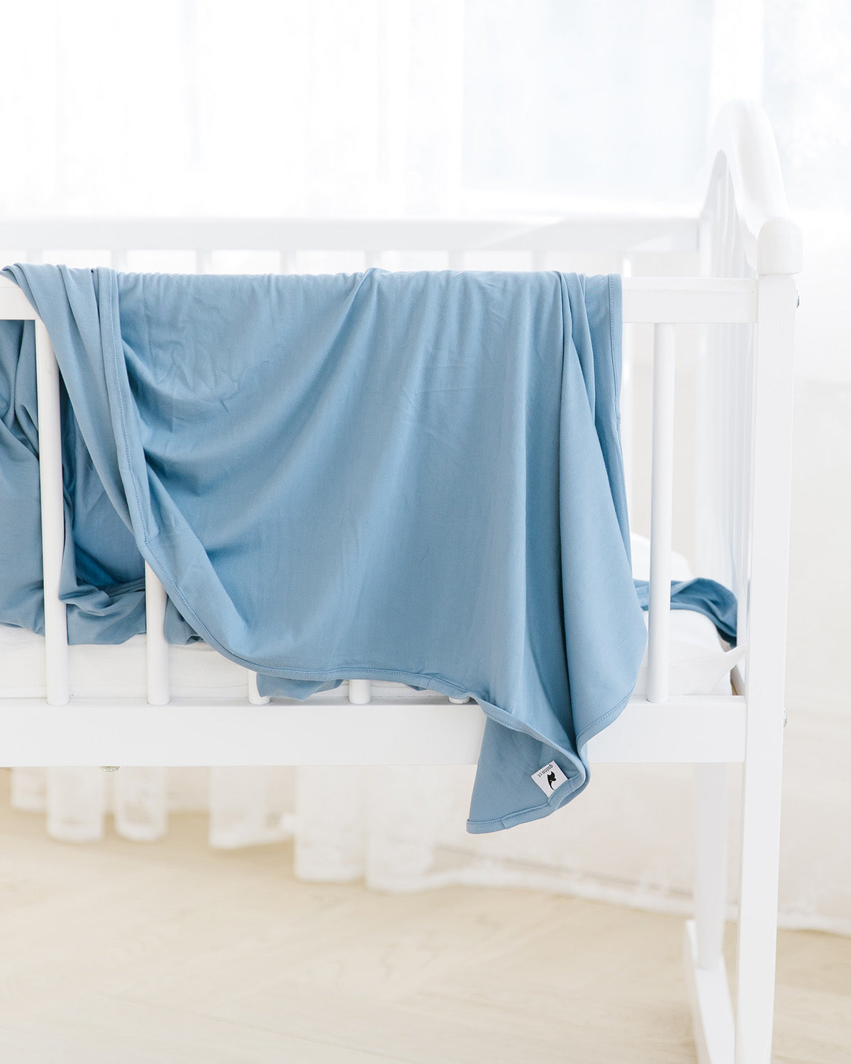 sky stretchy swaddle