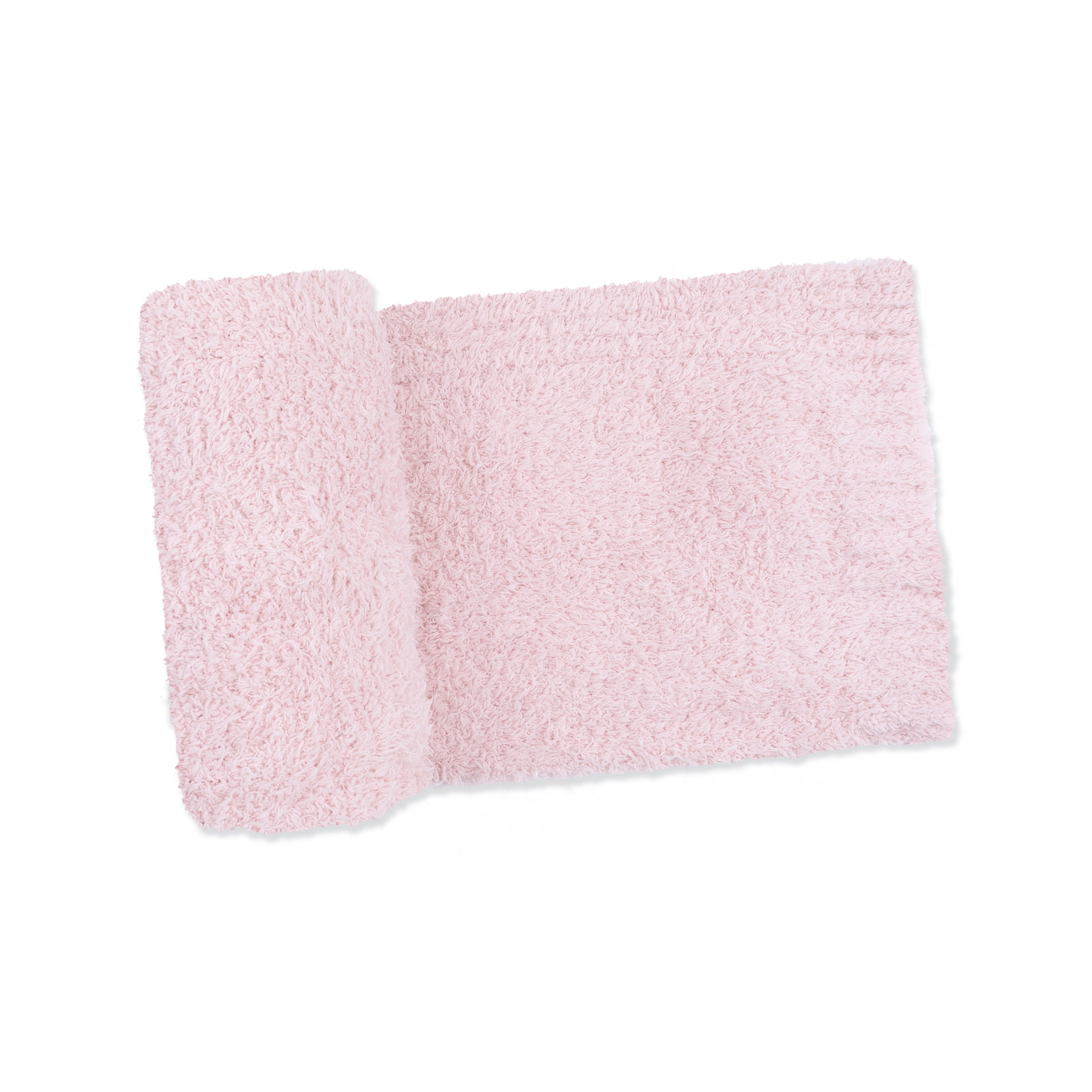 Chenille - Blush Stroller Blanket