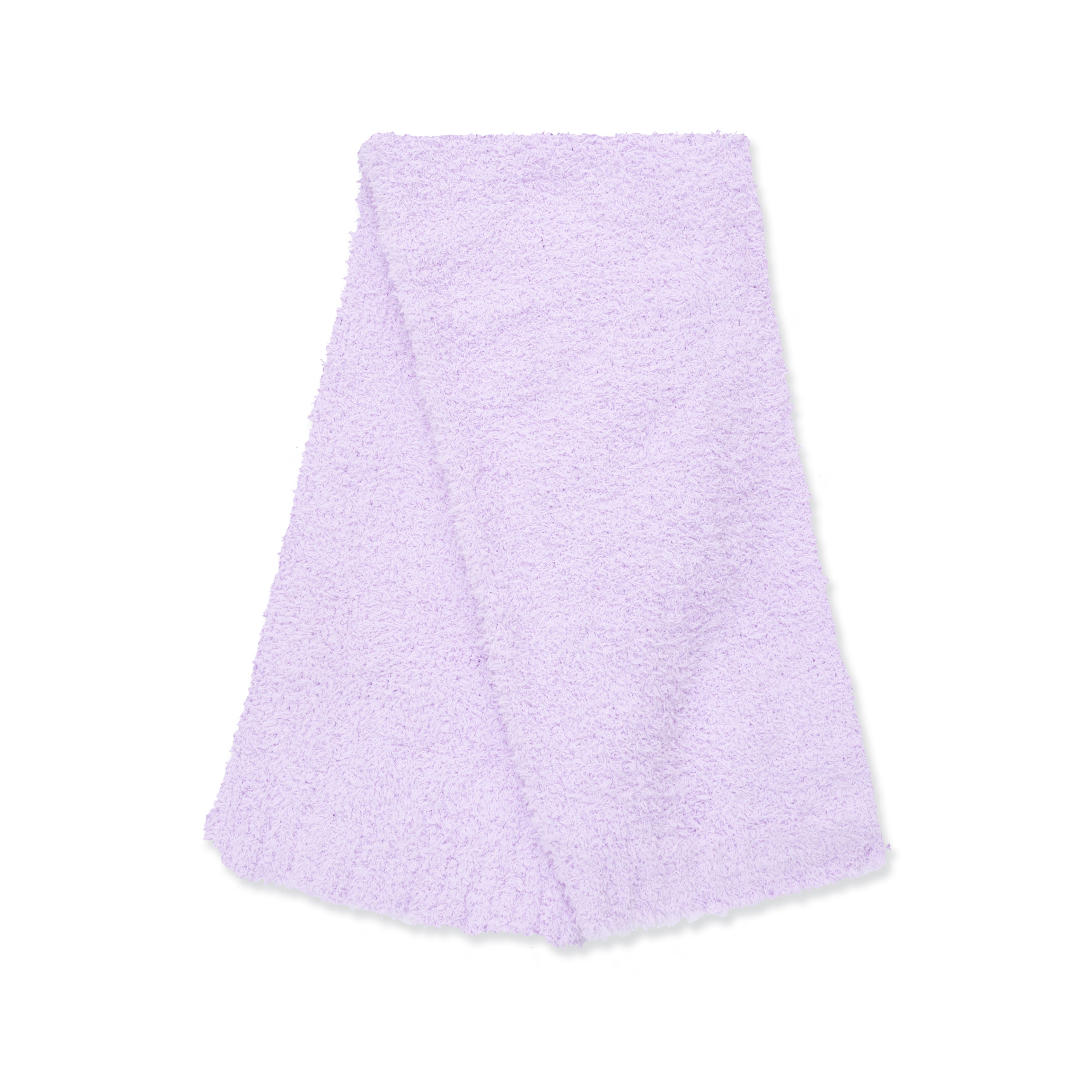 Chenille - Lavender Stroller Blanket