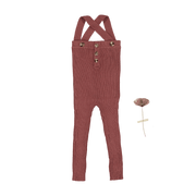 The Knit Overall - Rosewood