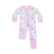Balloon Animals - Pink - Convertible Romper