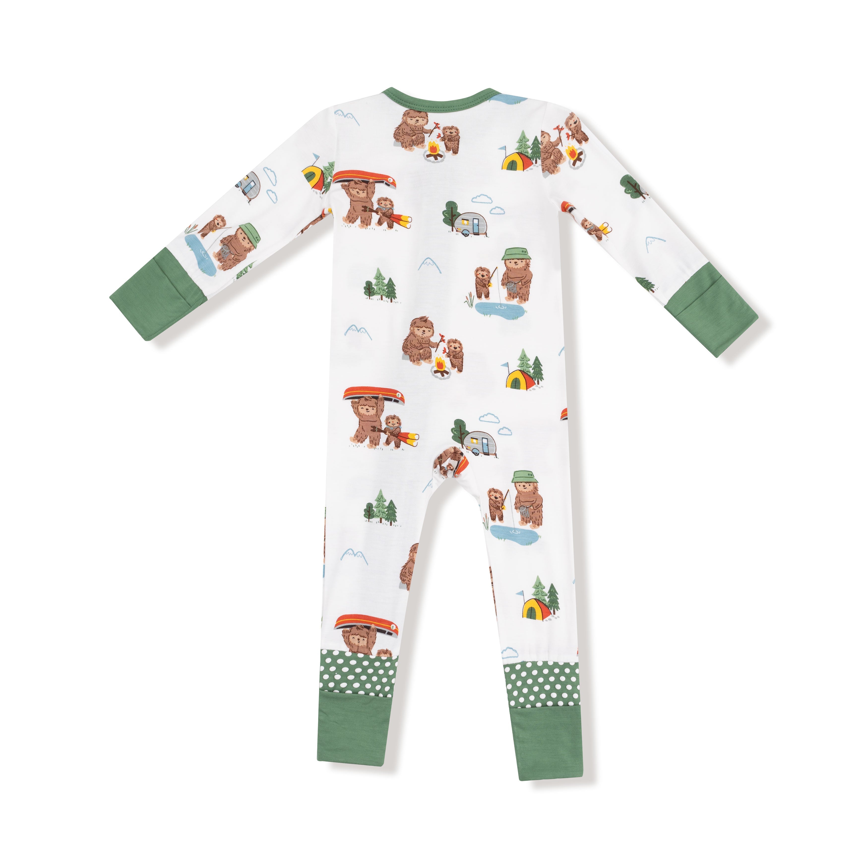 Bigfoot Camping - Convertible Romper