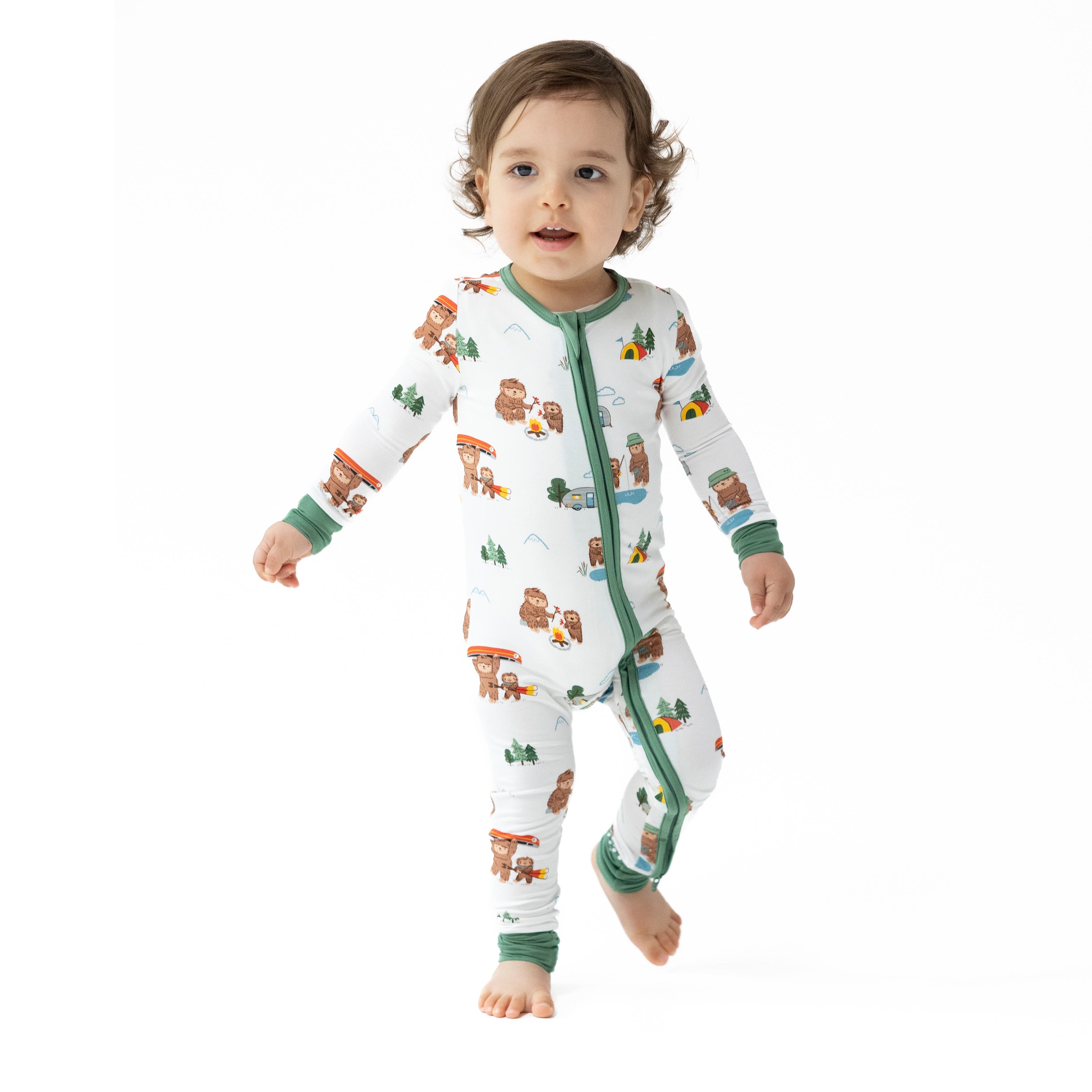 Bigfoot Camping - Convertible Romper