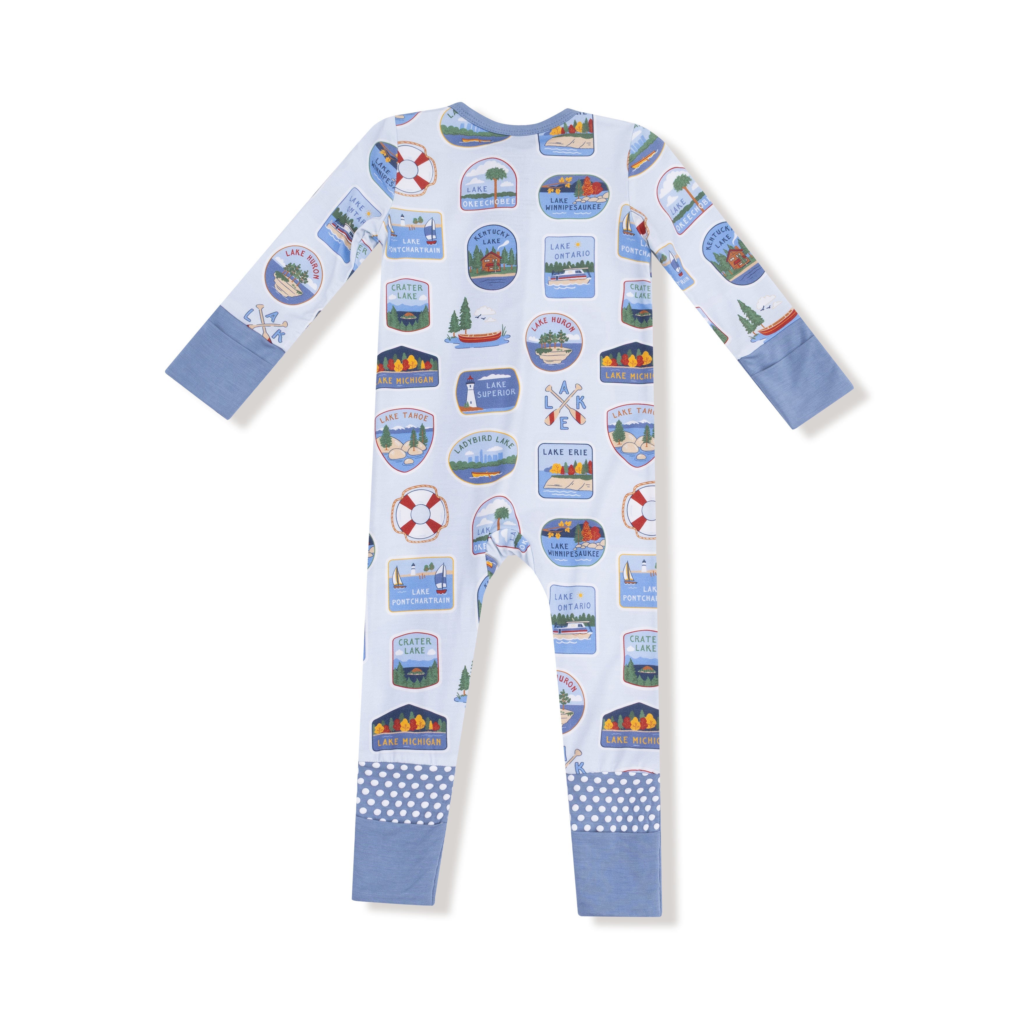 Lake Stickers - Convertible Romper