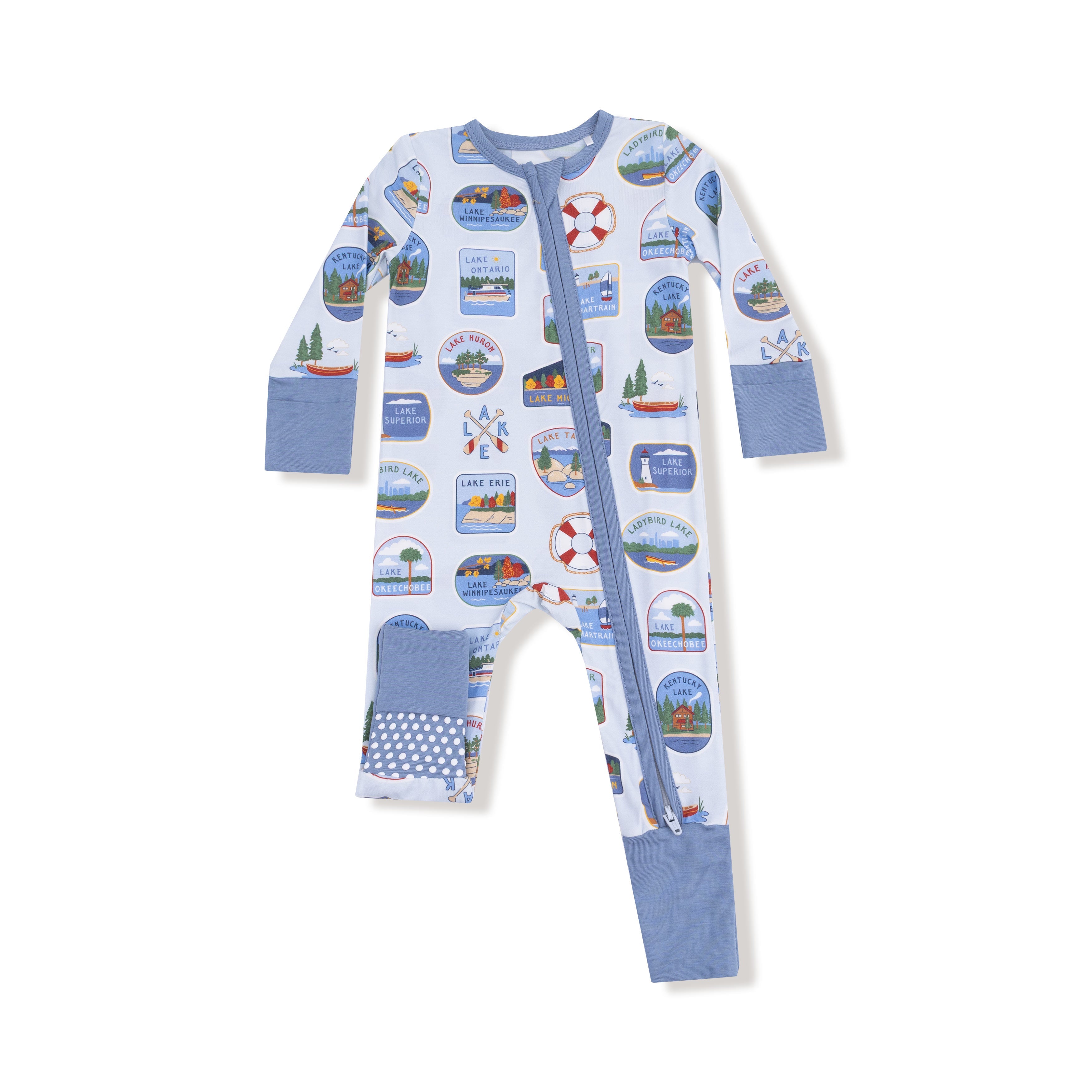 Lake Stickers - Convertible Romper