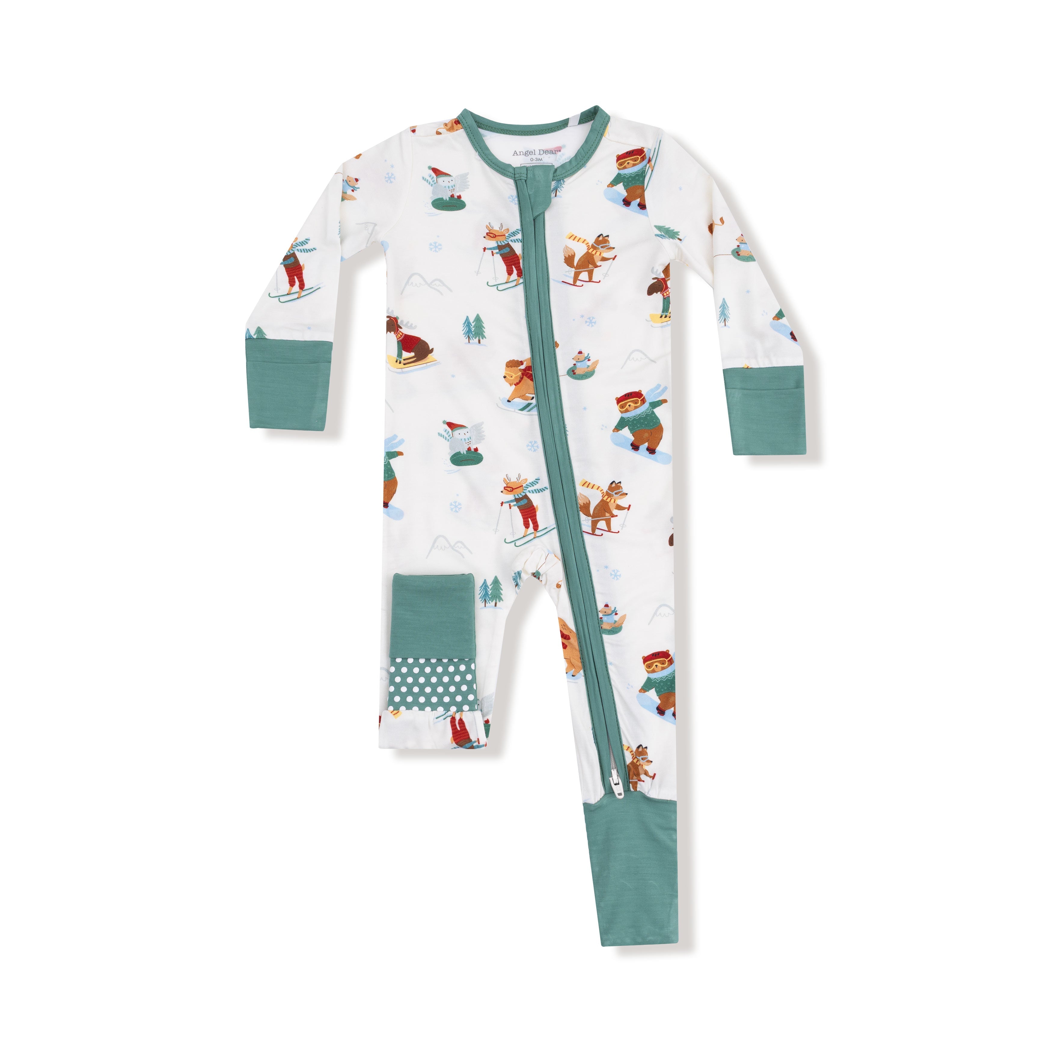 Winter Animal Sports - Convertible Romper
