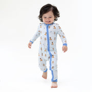 Bestie Dogs Blue - Convertible Romper