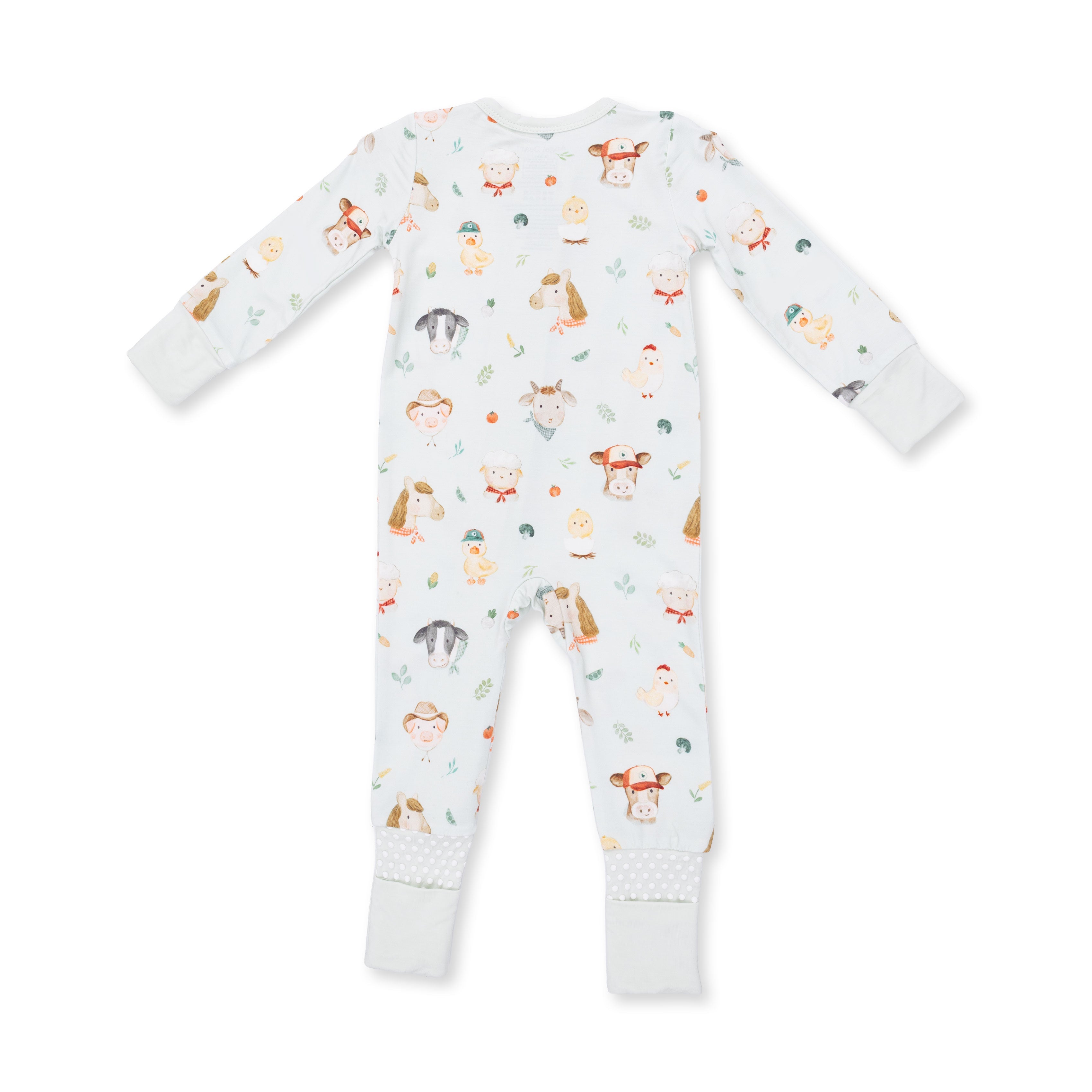 Baby Farm Faces - Convertible Romper