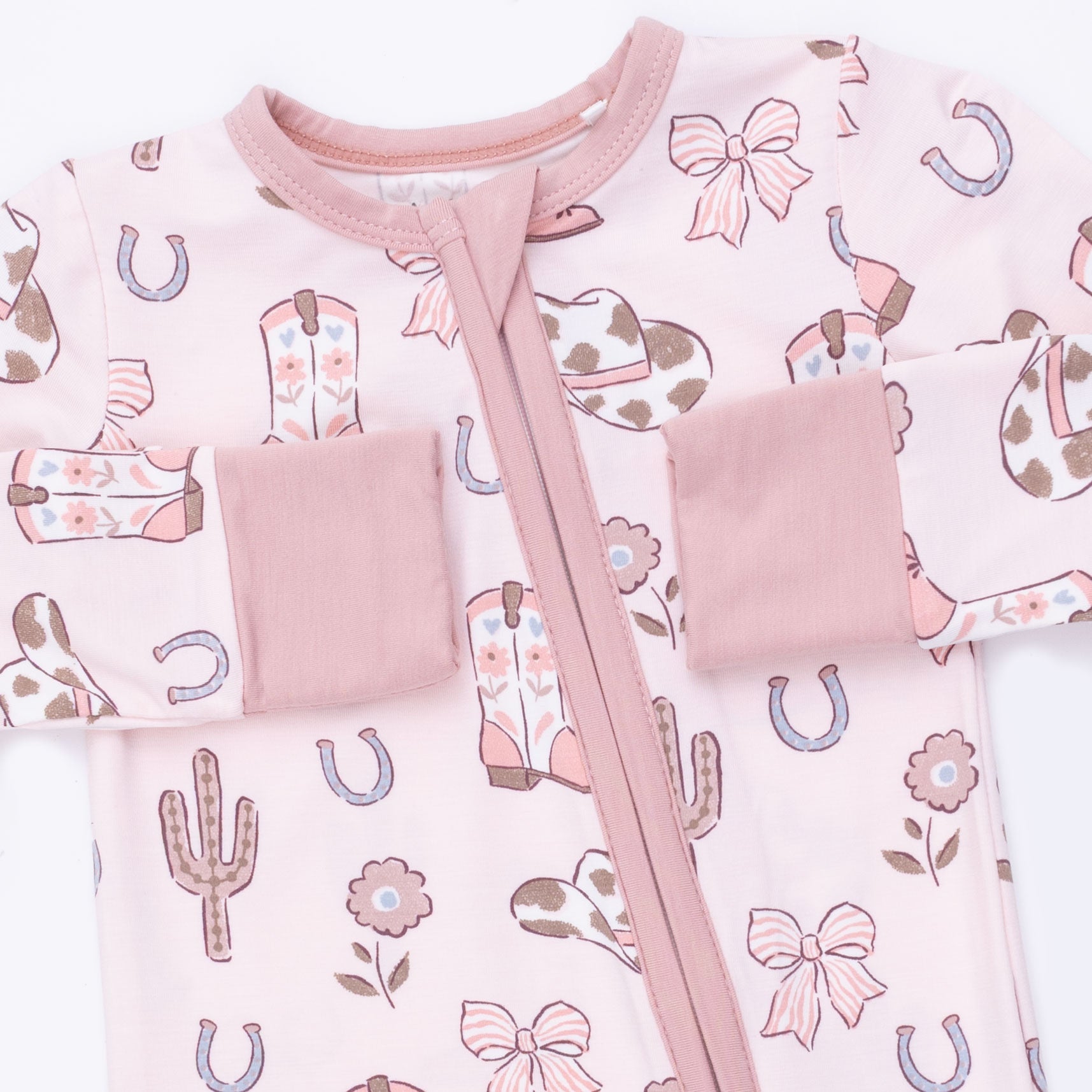 Cowgirl Boots and Bows - Convertible Romper