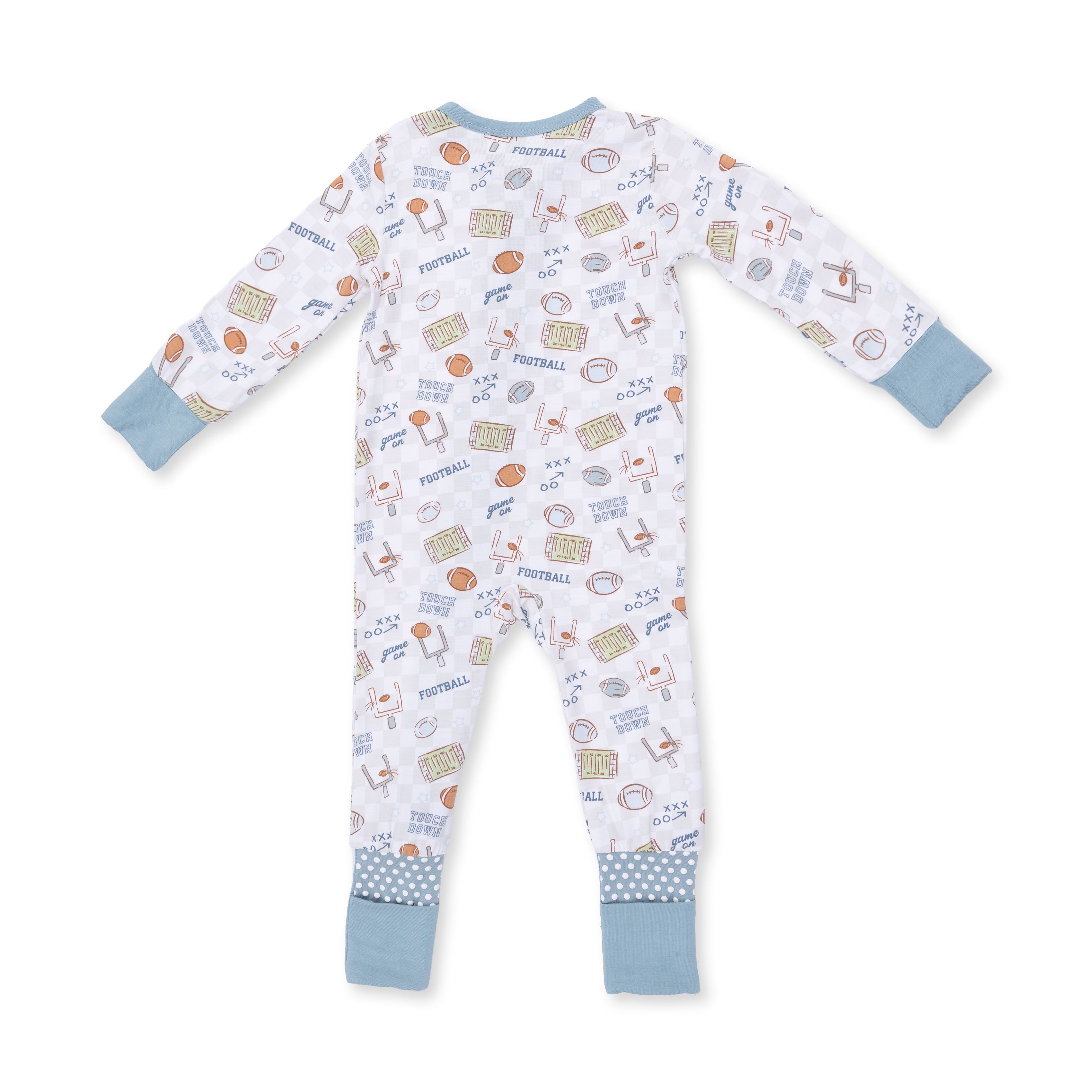 Football Check - Convertible Romper