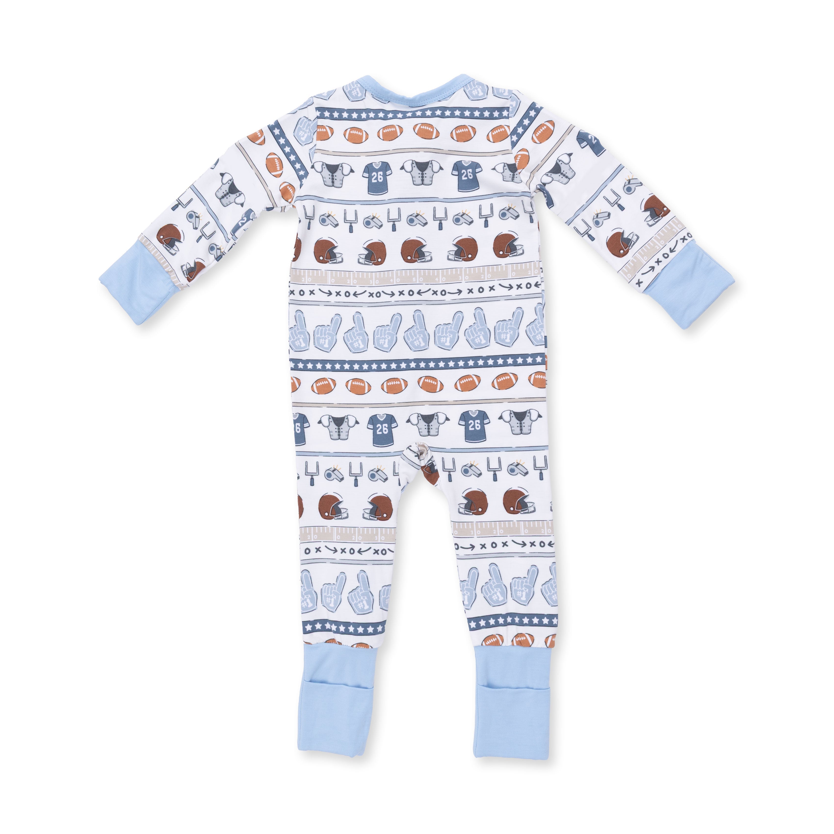 Football Stripe - Convertible Romper