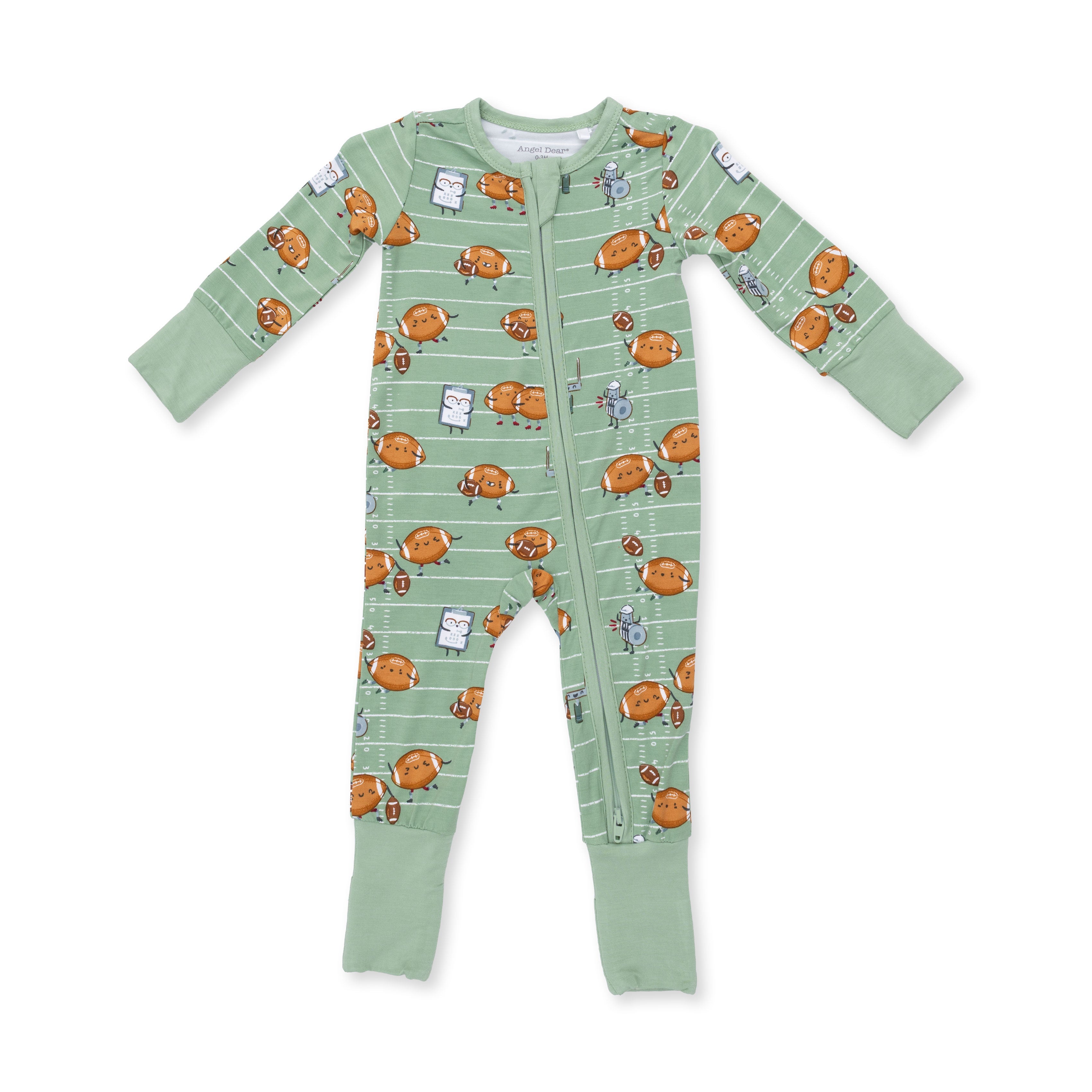 Footballs Playing Football - Convertible Romper