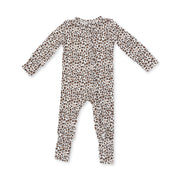 Leopard Rib - Convertible Romper