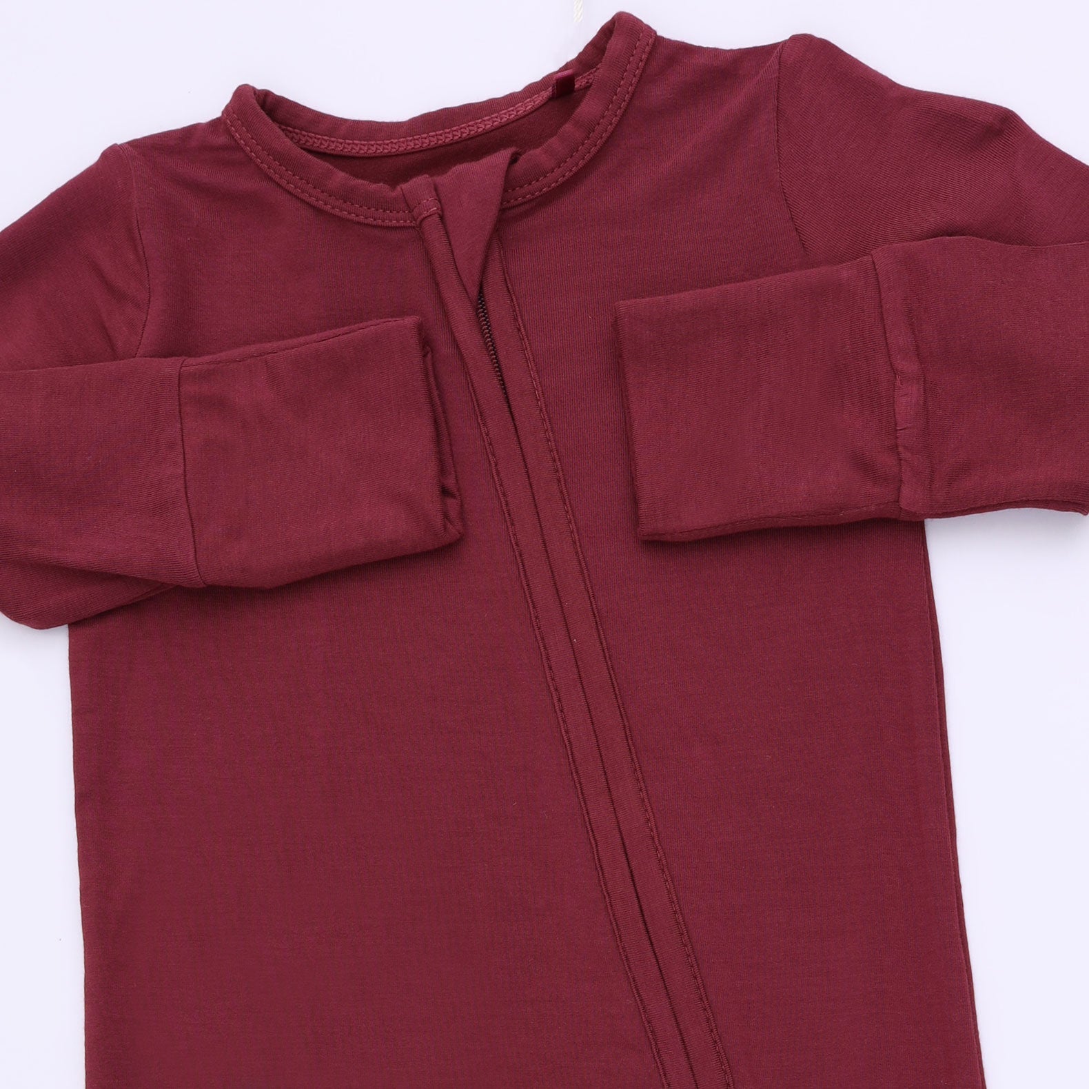 Solid Oxblood Red - Convertible Romper