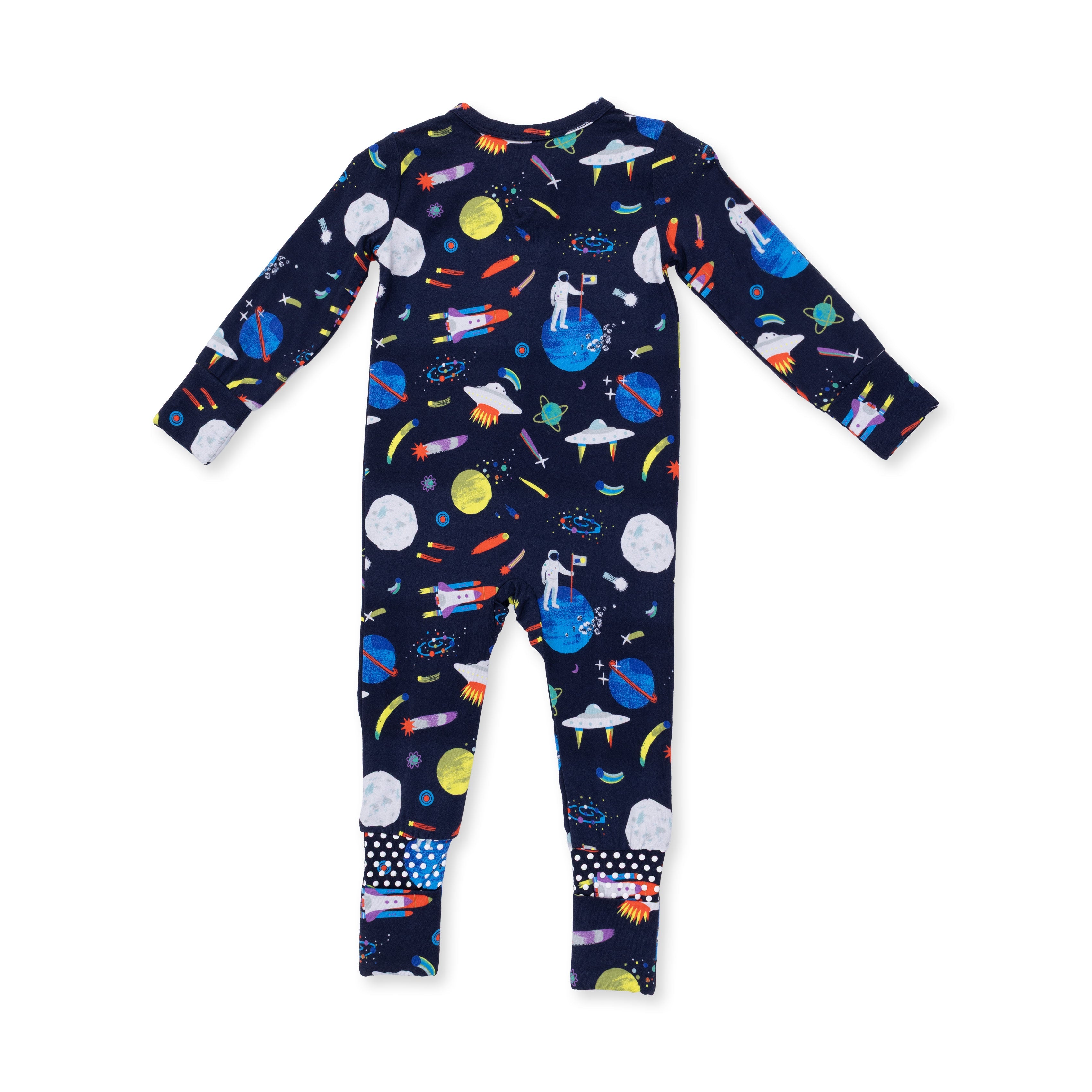 Astronaut and Rockets - Convertible Romper