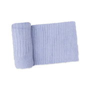 Chenille - Dusty Blue Blanket