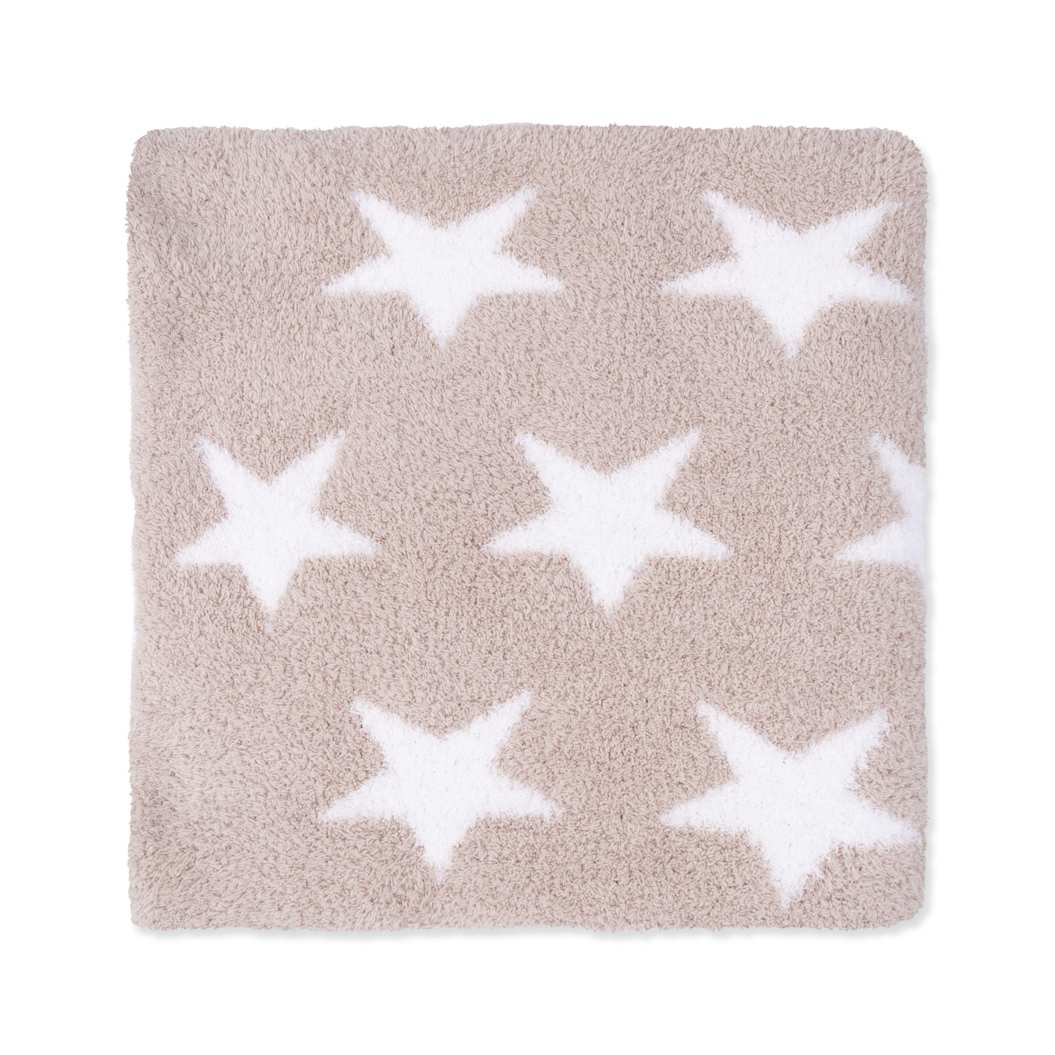 Chenille - Natural Star Blanket