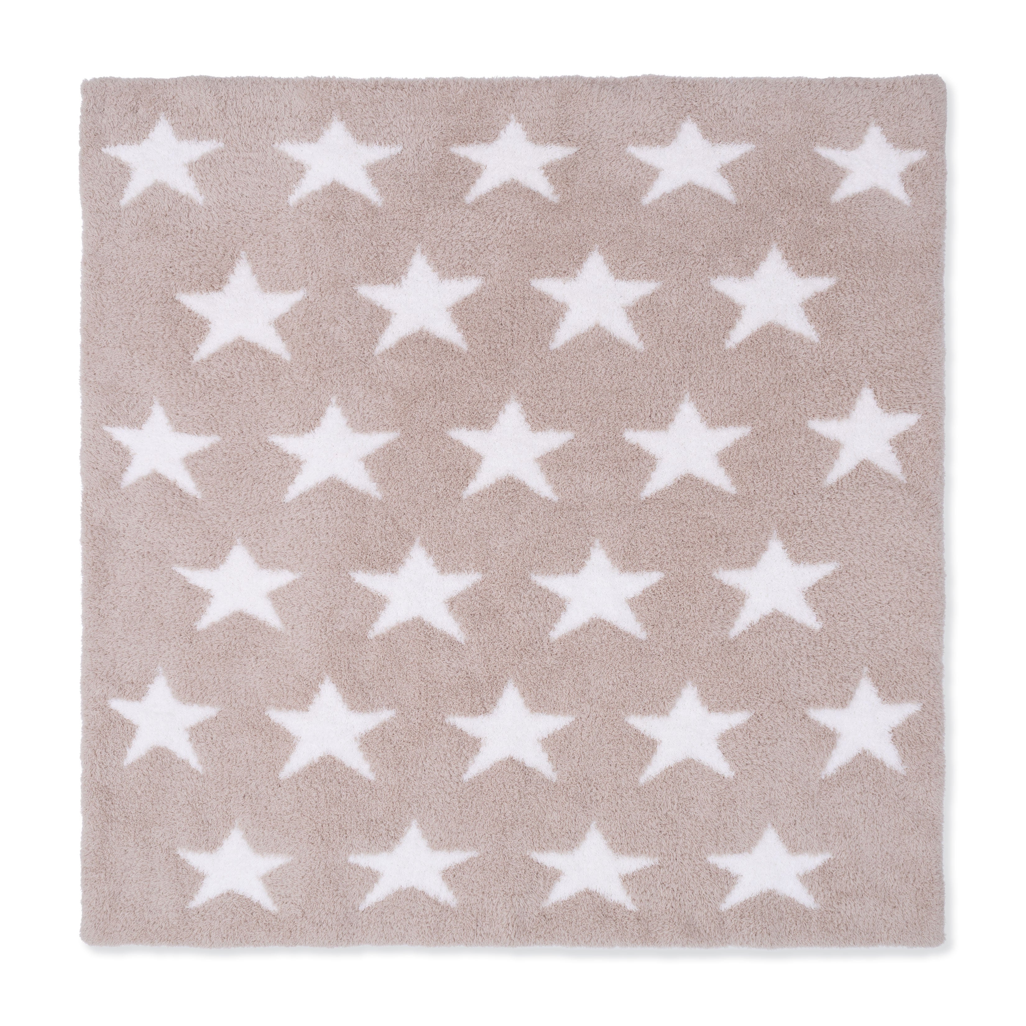 Chenille - Natural Star Blanket