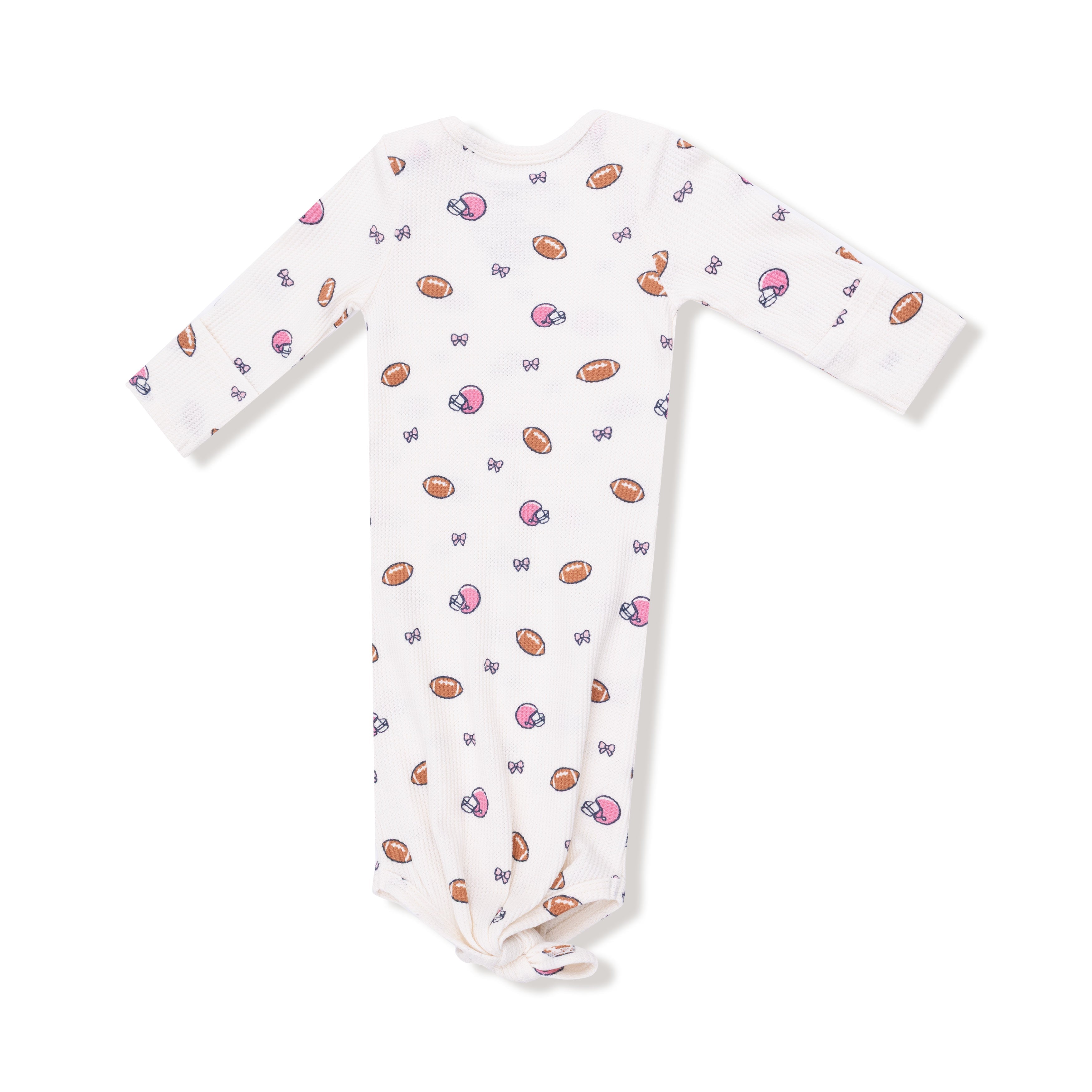 Footballs and Bows - Knotted Gown