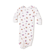 Footballs and Bows - Knotted Gown