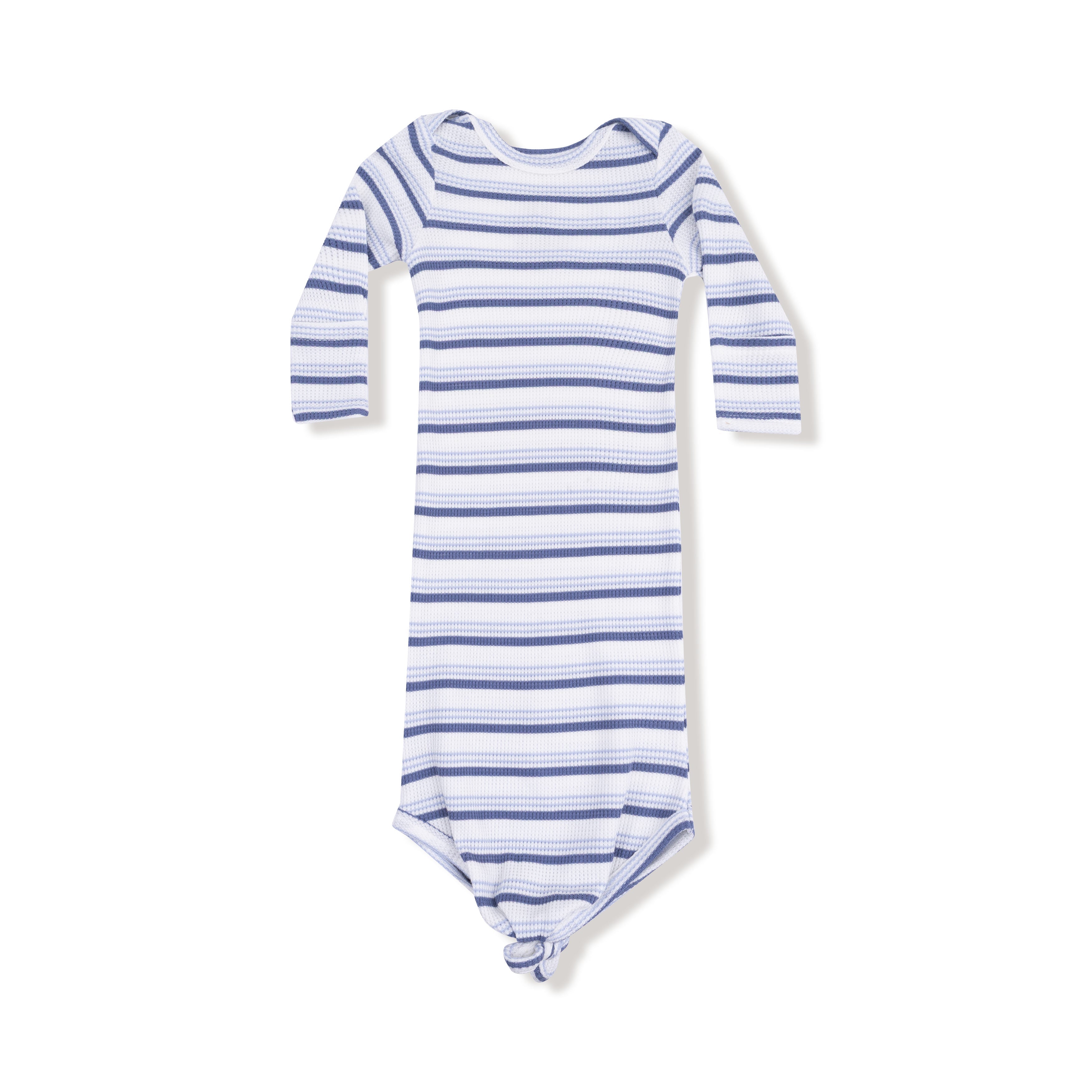 Vintage Stripe - Blue - Knotted Gown
