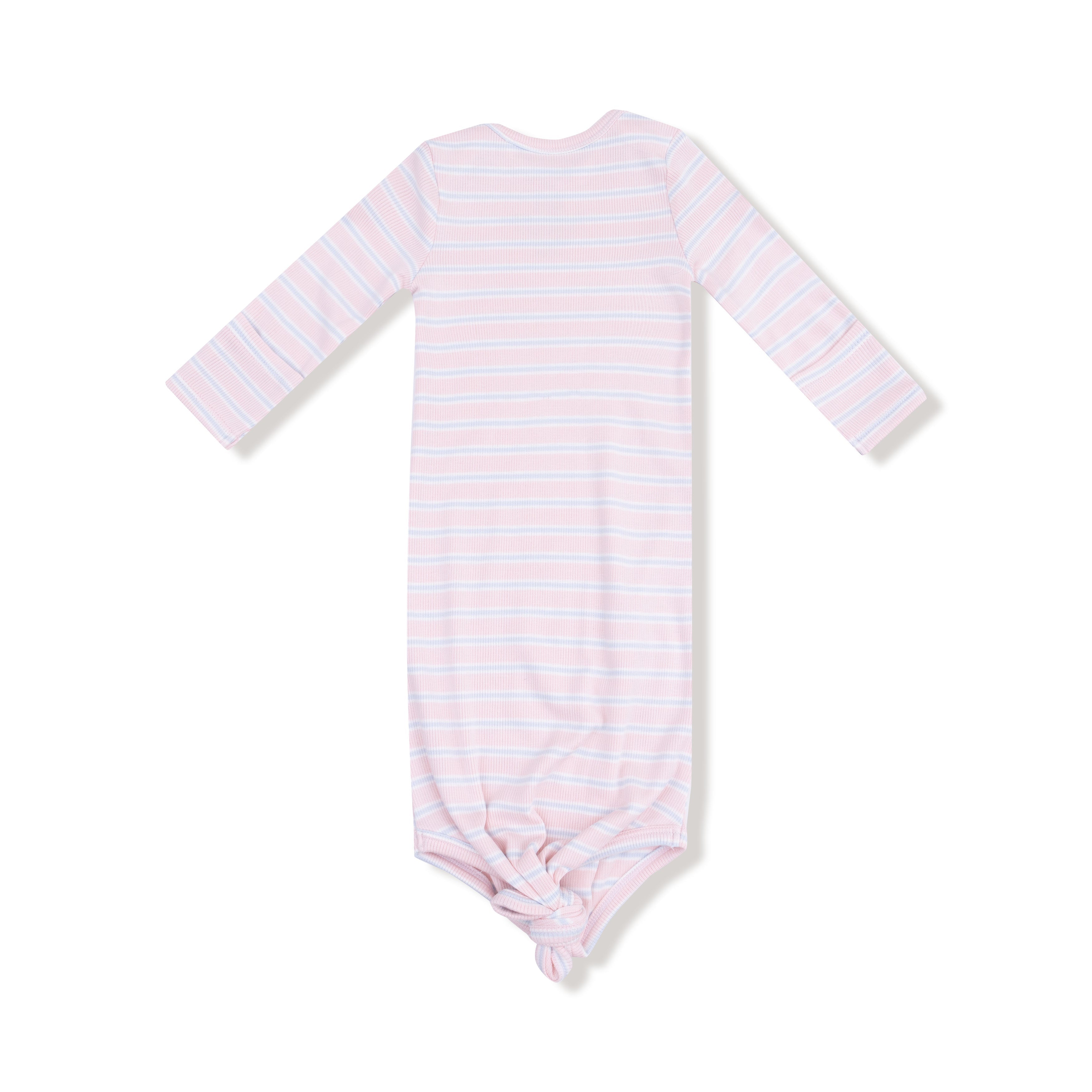 Multi Stripe - Pink - Knotted Gown