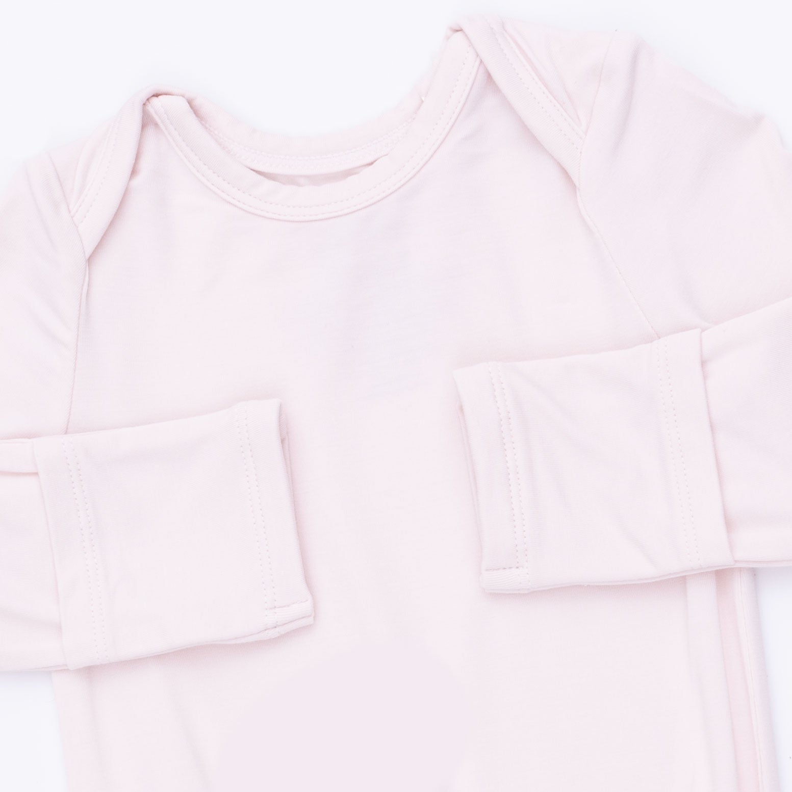 Solid Mauve Morn - Knotted Gown and Knot Headband