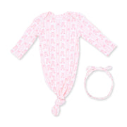 Ballet Shoes Ribbon Stripe - Knotted Gown and Knot Headband