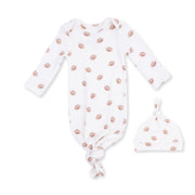 Mini Footballs - Knotted Gown and Knotted Hat