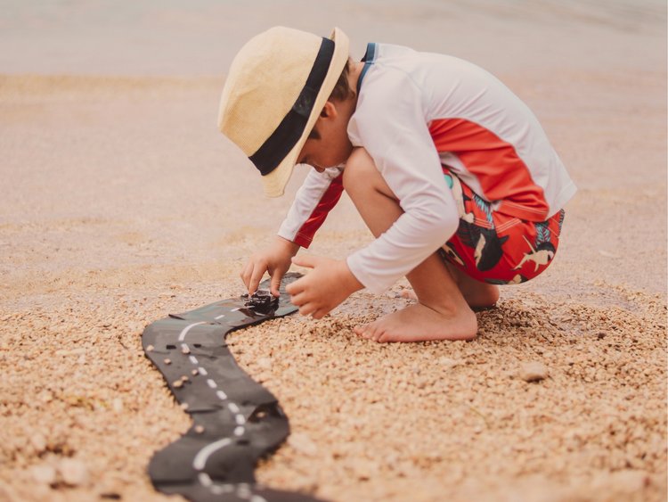 Small Flexible Toy Road Set - Ringroad