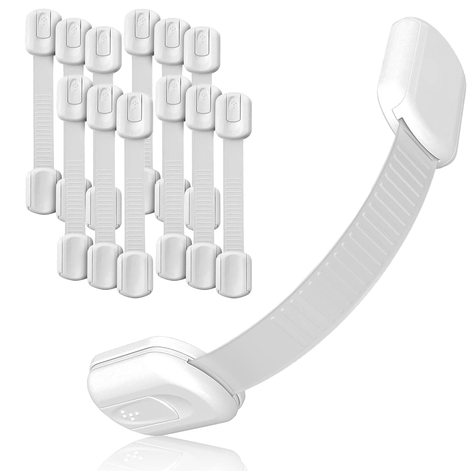 Baby Proof Me | Adjustable White Safety Strap Lock