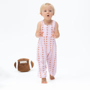 Football Bow Stripe - Wide Leg Jumpsuit